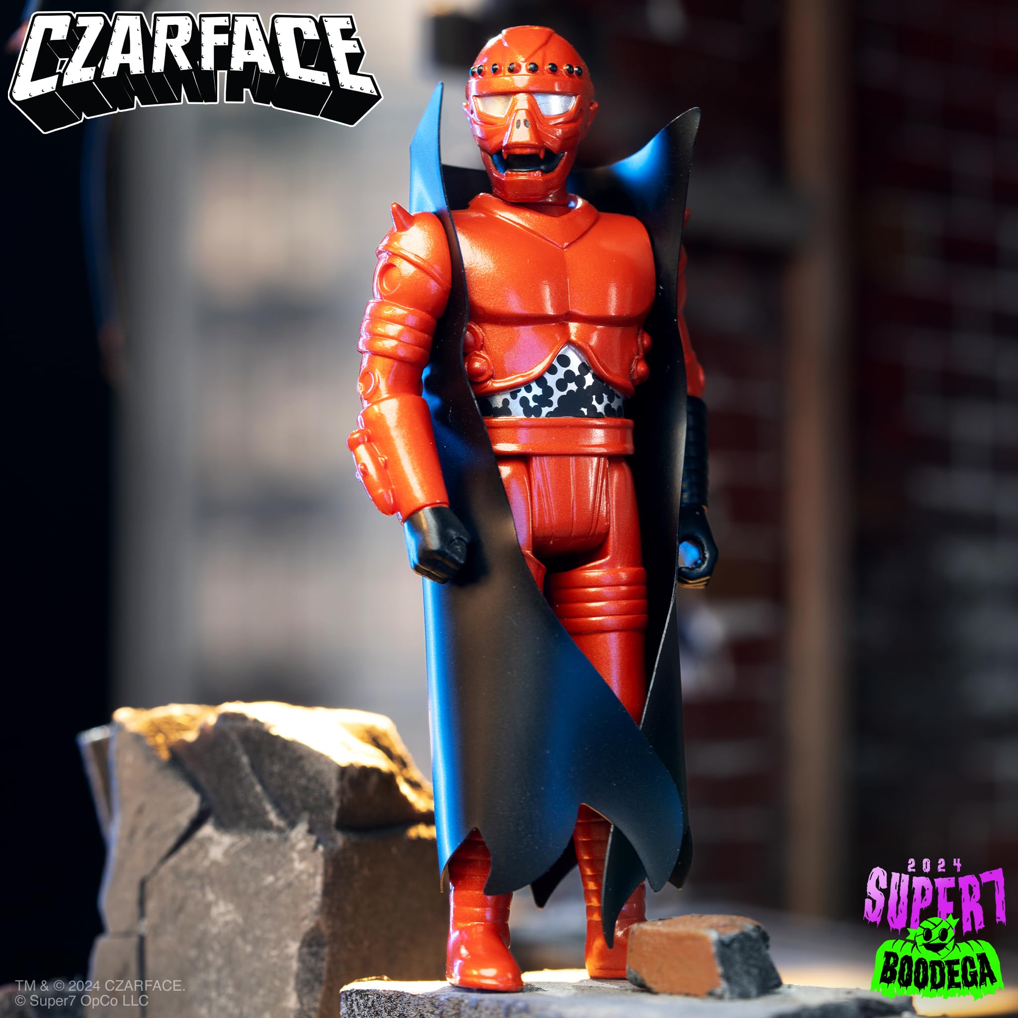 Super7 Czarface Orange & Black - 3.75" Czarface Action Figure Classic Hip Hop Collectibles and Retro Toys - Image 4