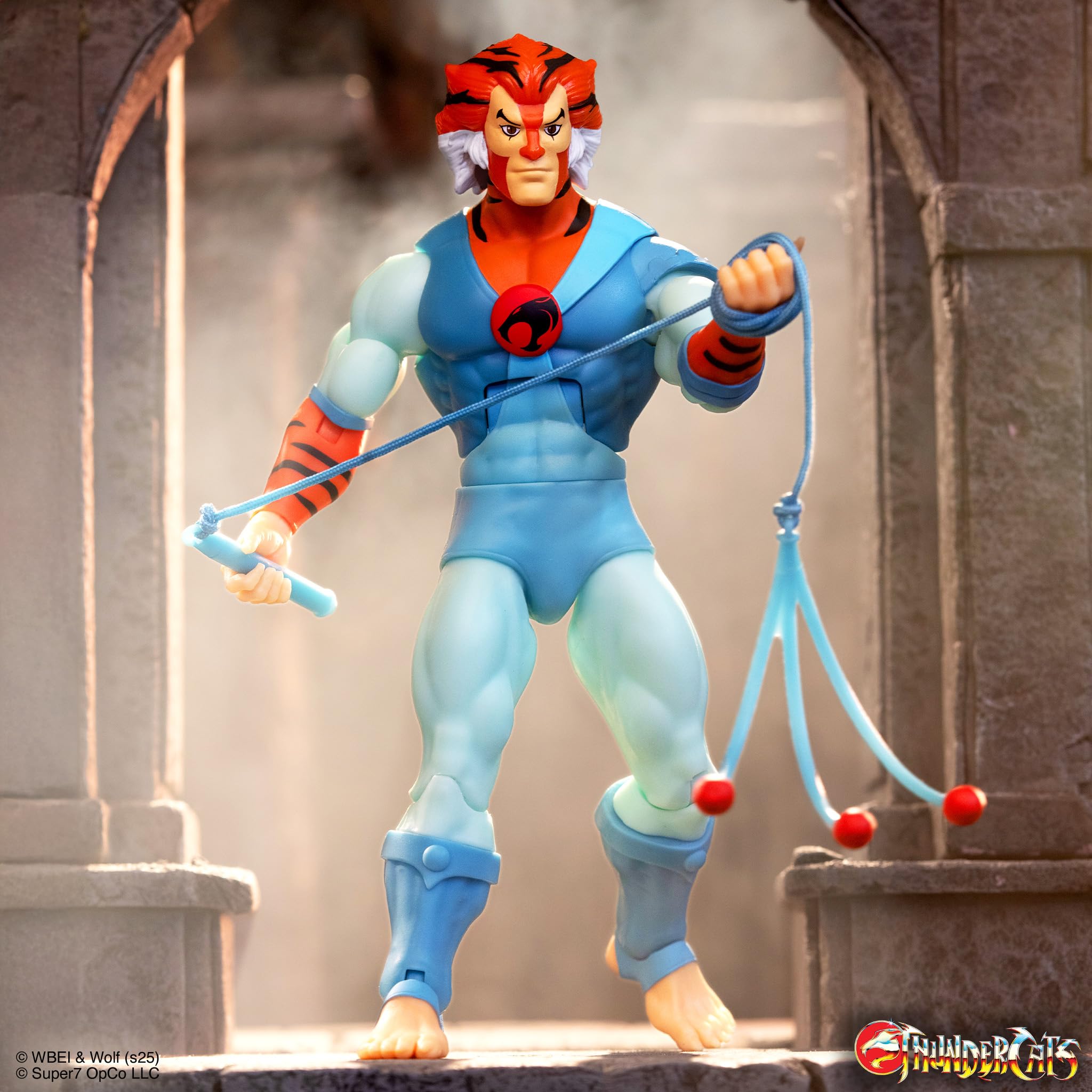 Super7 Deluxe Thundercats Tygra - 7" Thundercats Action Figure with Accessory Classic Cartoon Collectibles and Retro Toys - Image 4