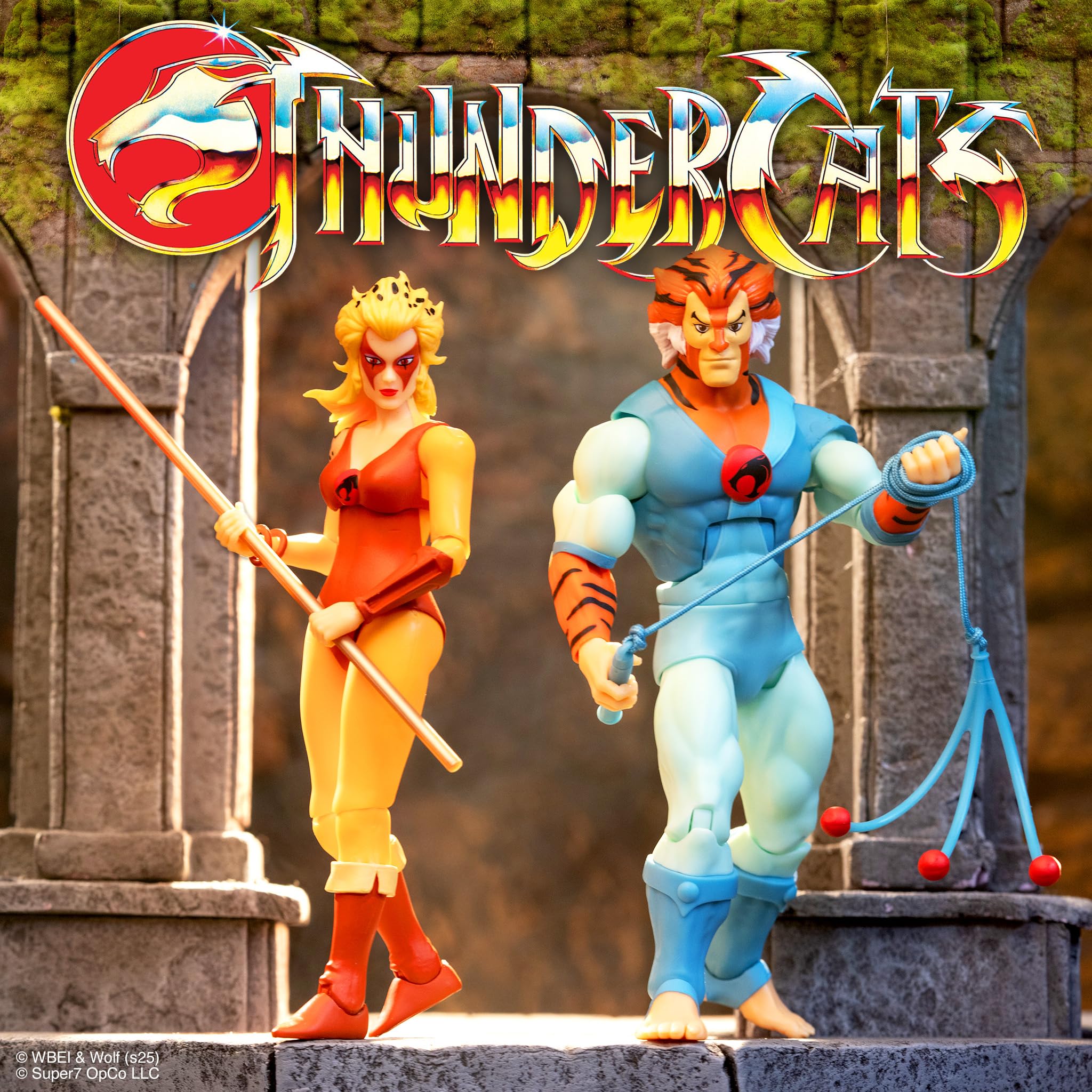 Super7 Deluxe Thundercats Tygra - 7" Thundercats Action Figure with Accessory Classic Cartoon Collectibles and Retro Toys - Image 6