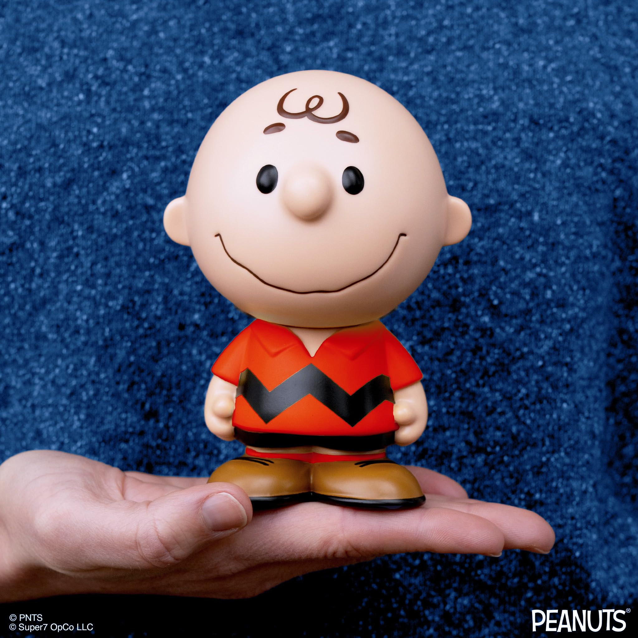 Super7 Fun! Fun! Peanuts Charlie Brown (Red Shirt) Vinyl Figure - 5" Peanuts Action Figure - Classic Cartoon Collectibles and Retro Toys - Image 6