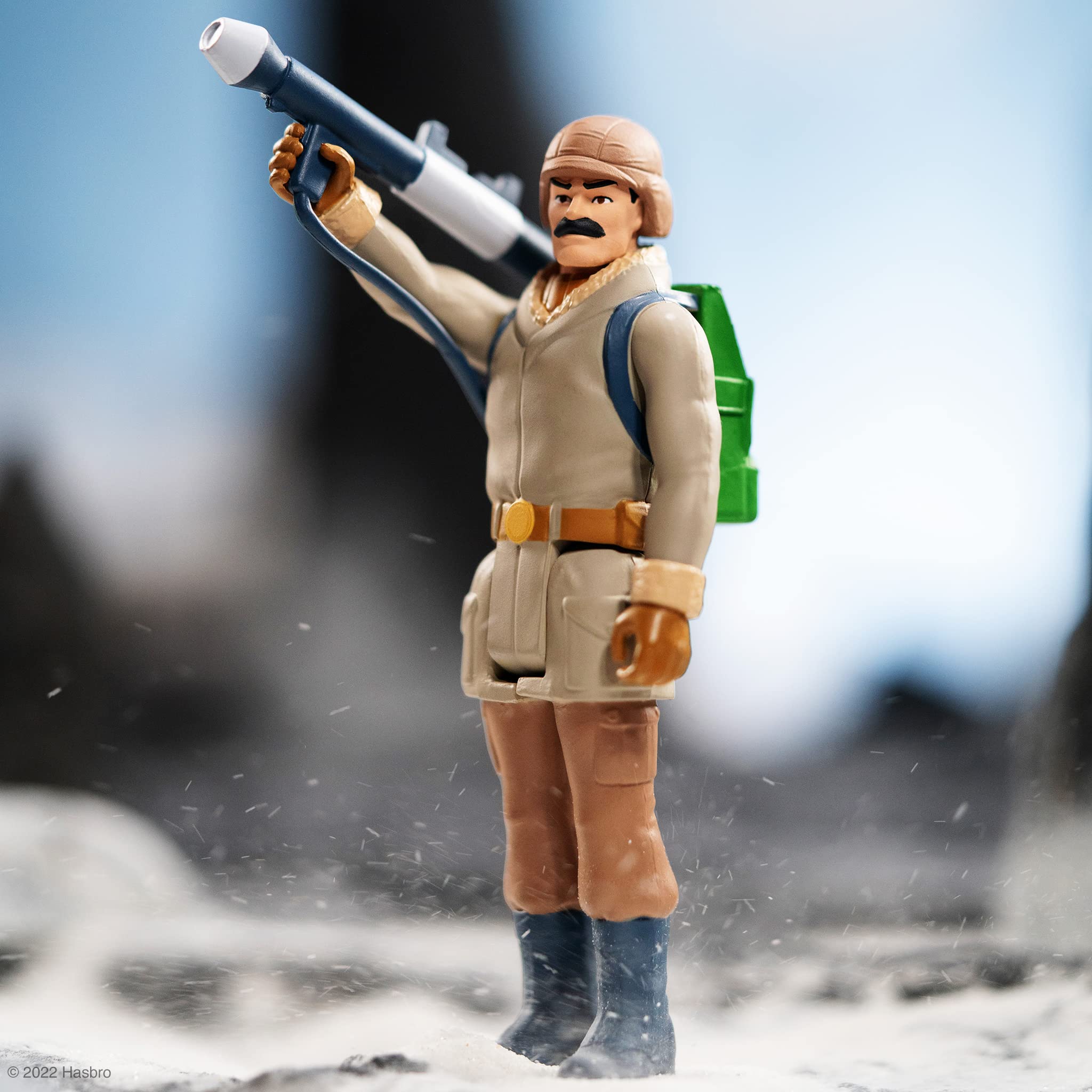 Super7 G.I. Joe Bazooka (Arctic) - 3.75" G.I. Joe Action Figure with Accessories Classic Cartoon Collectibles and Retro Toys - Image 3