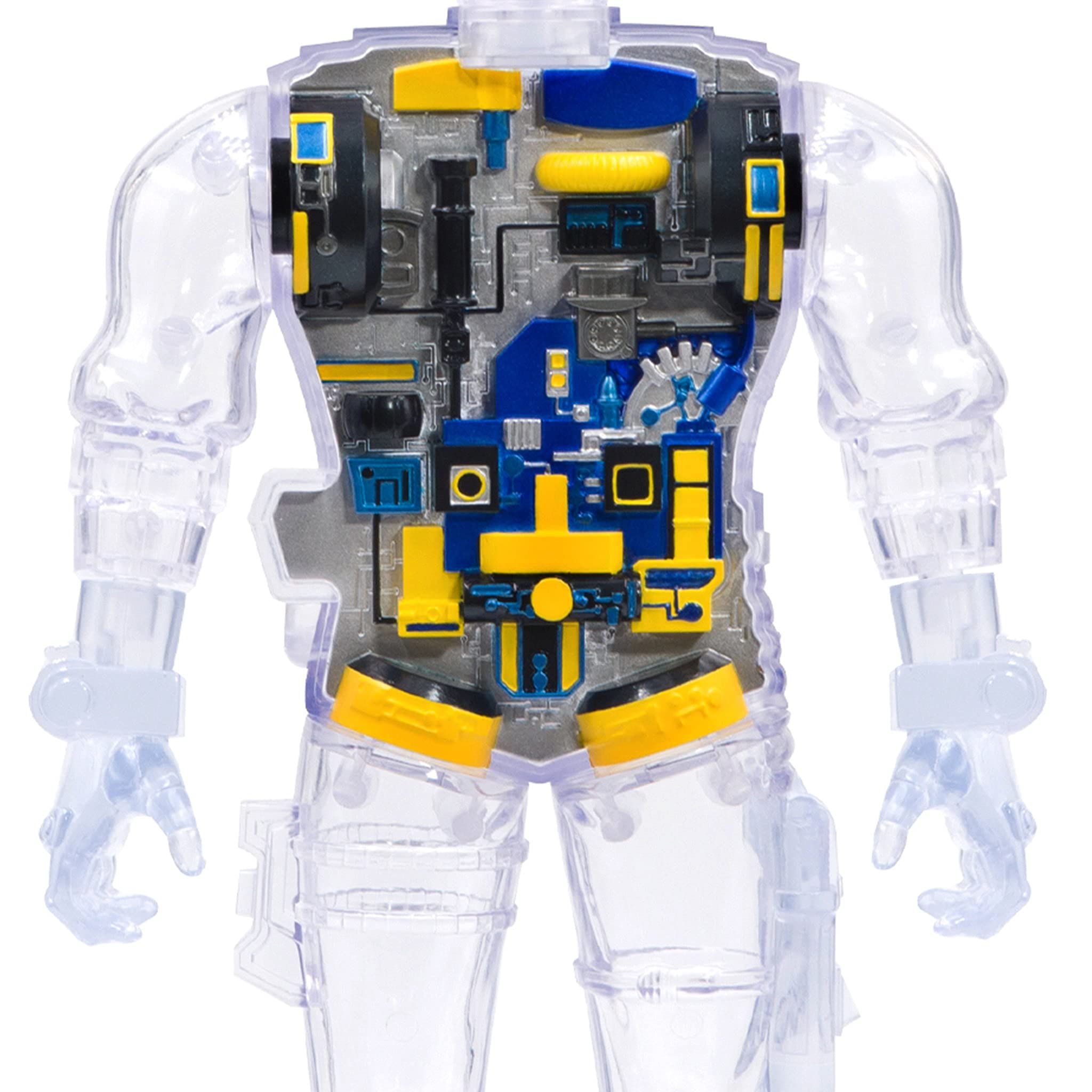 Super7 G.I. Joe Super Cyborg Cobra B.A.T. (Clear) Action Figure, Multicolor - Image 3