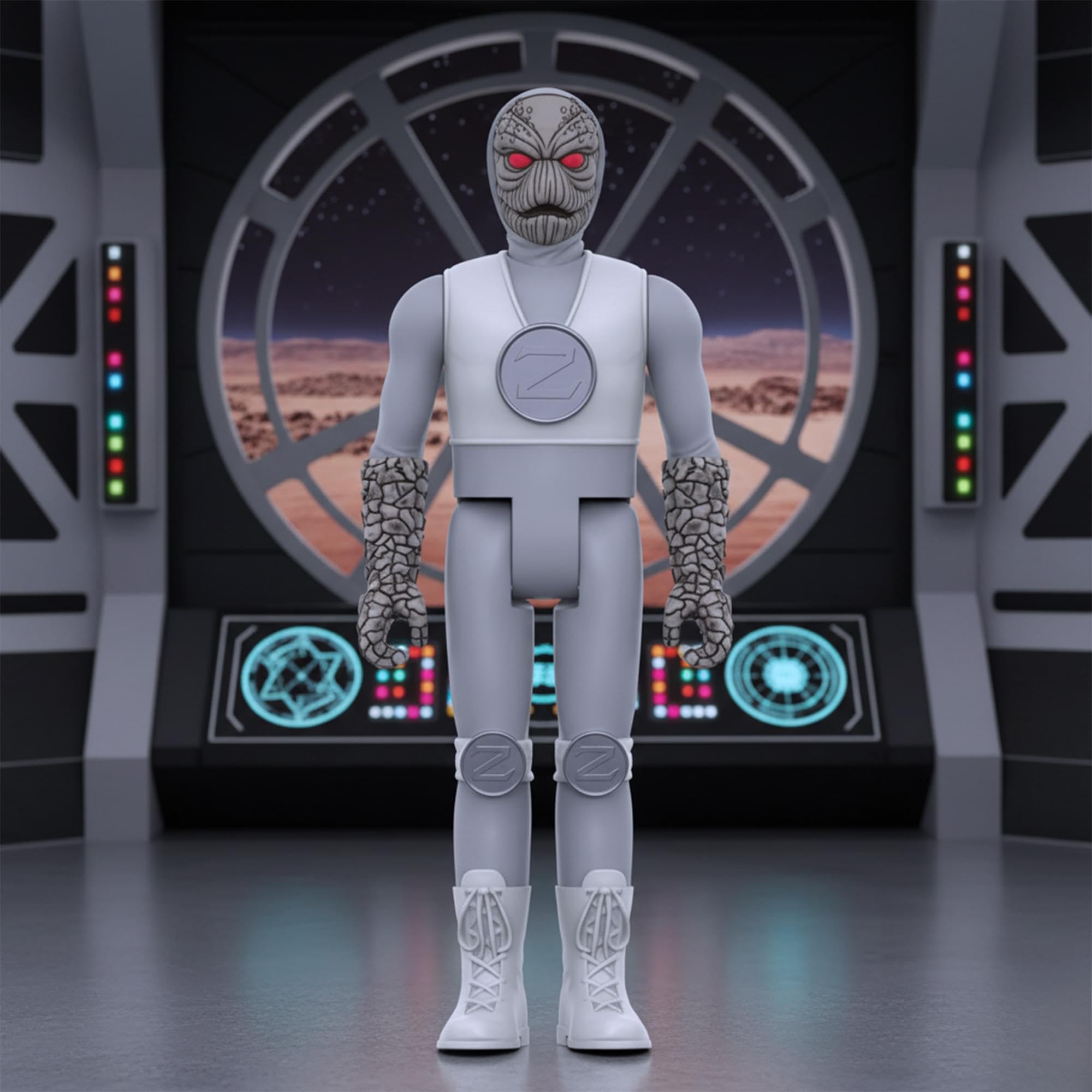 Super7 Mighty Morphin Power Rangers Z Putty Patroller 3.75 in Reaction Figure - Image 4