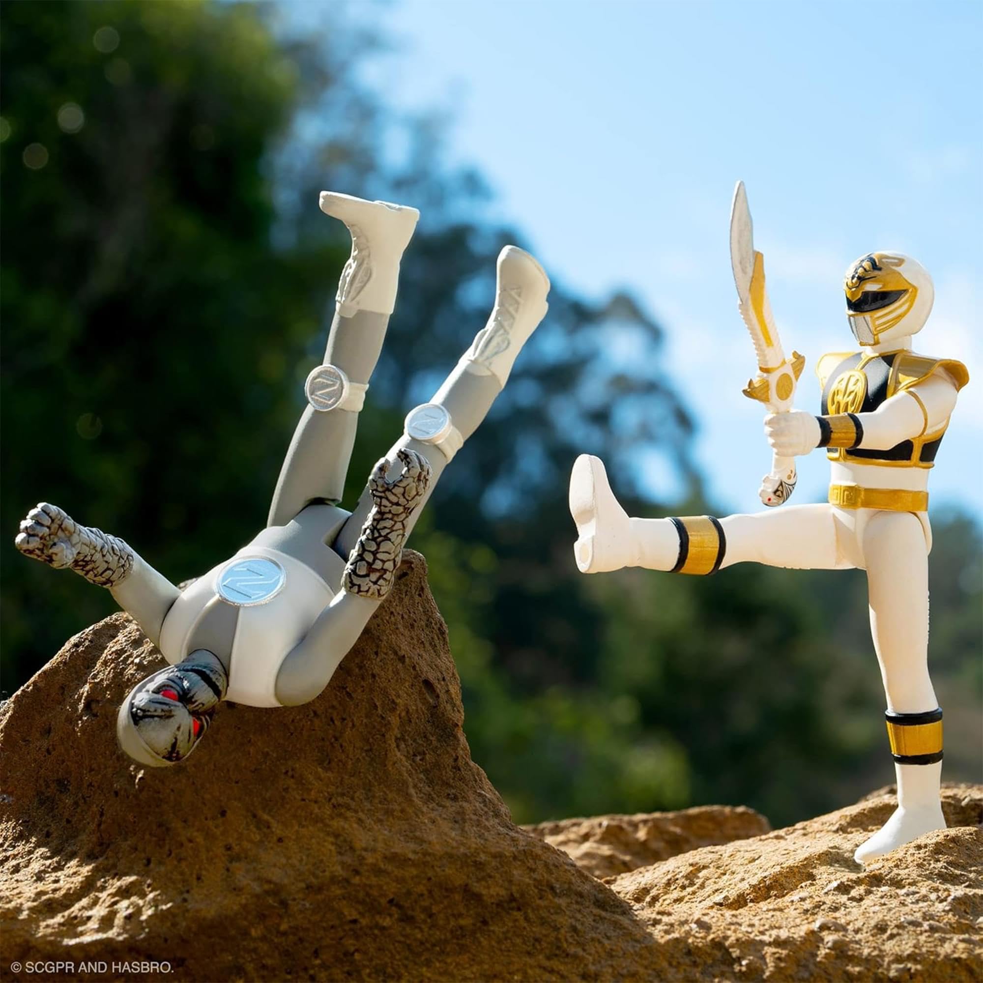 Super7 Mighty Morphin Power Rangers Z Putty Patroller 3.75 in Reaction Figure - Image 5