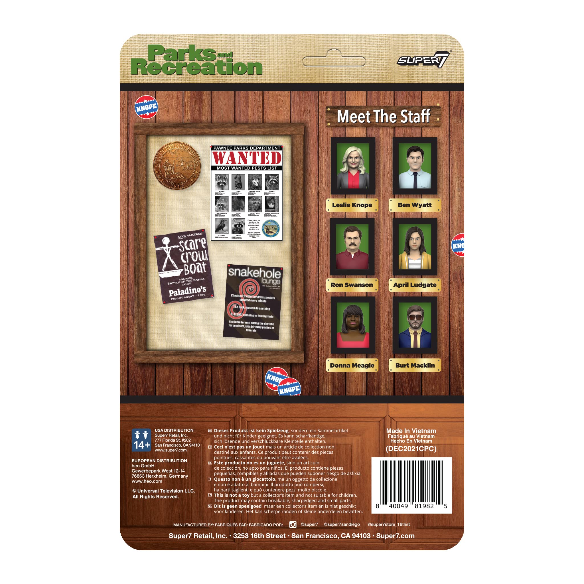 Super7 Parks and Recreation Donna Meagle - 3.75" Parks and Rec Action Figure with Accessory Classic TV Show Collectibles and Pop Culture Toys - Image 3