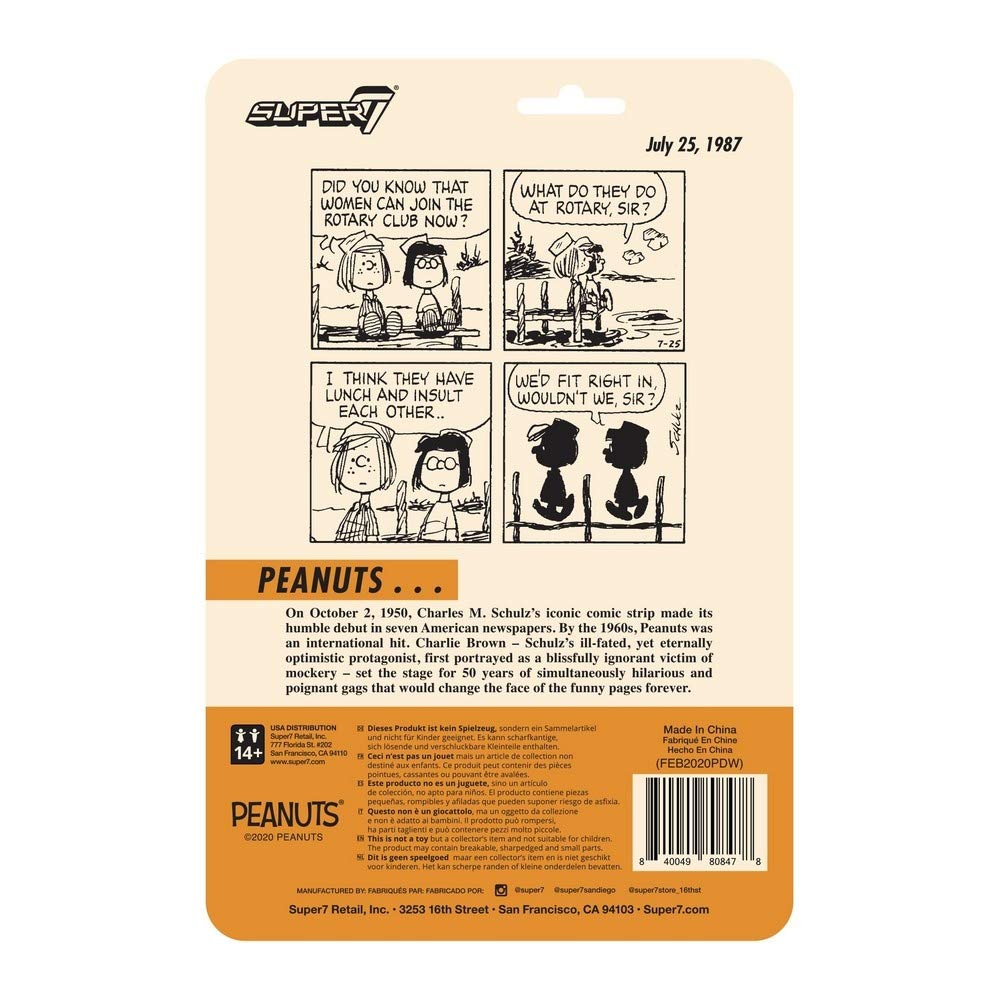 Super7 Peanuts Camp Marcie 3.75 in Reaction Figure - Image 3