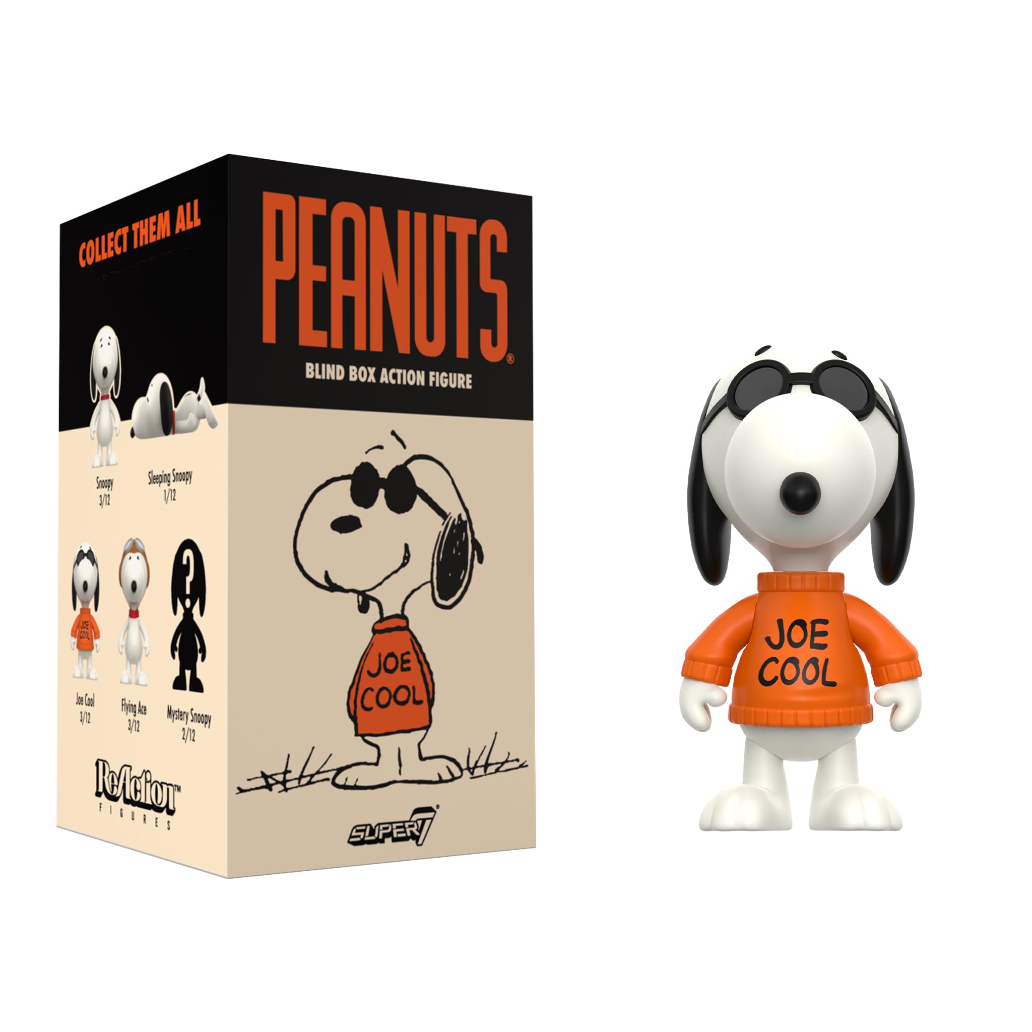 Super7 Peanuts So Many Snoopies Blind Box Flat - 3.75" Peanuts Action Figures - Classic Cartoon Collectibles and Retro Toys - One Blind Box - Image 3
