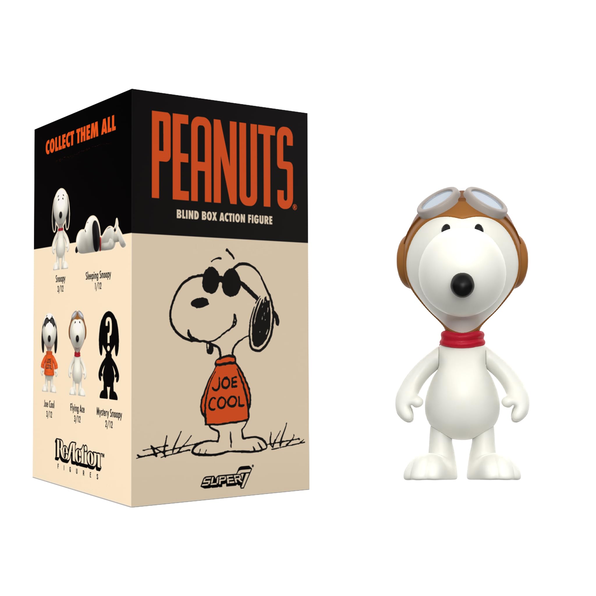 Super7 Peanuts So Many Snoopies Blind Box Flat - 3.75" Peanuts Action Figures - Classic Cartoon Collectibles and Retro Toys - One Blind Box - Image 4