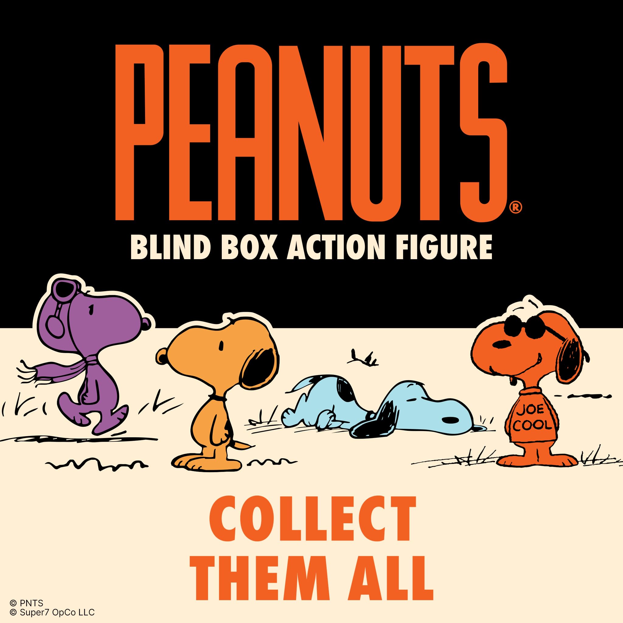 Super7 Peanuts So Many Snoopies Blind Box Flat - 3.75" Peanuts Action Figures - Classic Cartoon Collectibles and Retro Toys - One Blind Box - Image 8