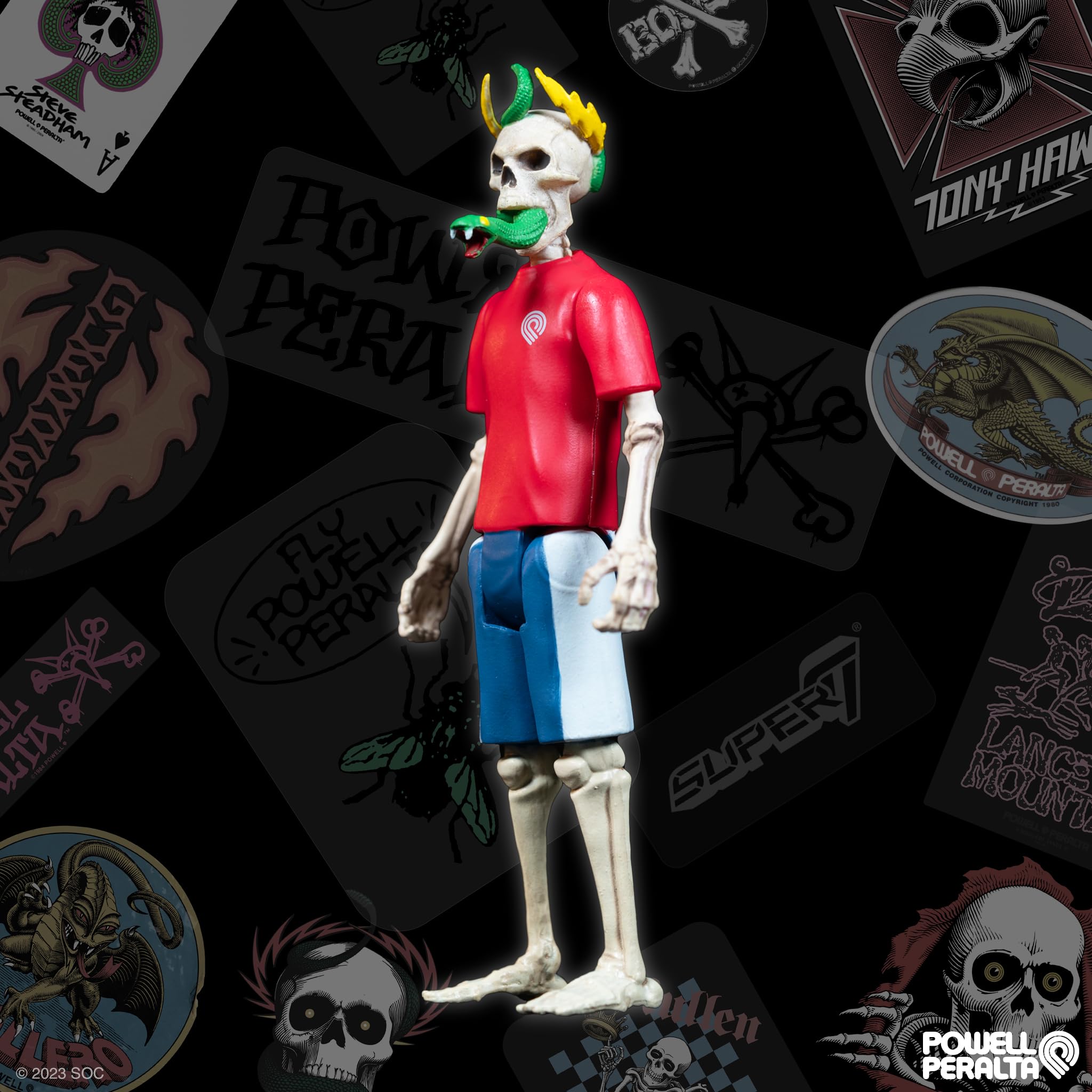 Super7 Powell-Peralta Mike McGill - 3.75" Powell-Peralta Action Figure Classic Skateboard Collectibles and Retro Toys - Image 4