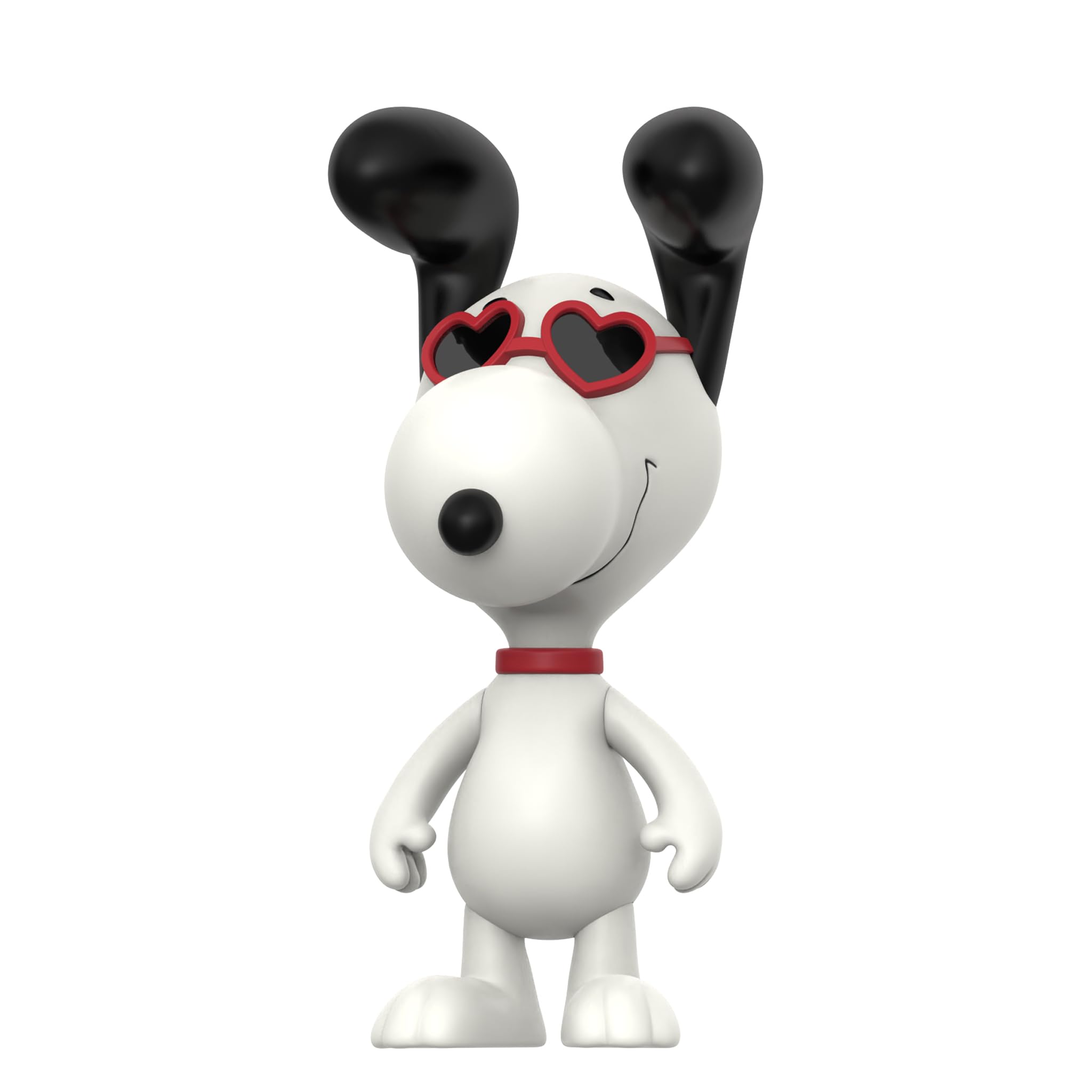 Super7 Reaction Figure Peanuts Snoopy (Heart Eyes) - 3.75" Peanuts Action Figure - Classic Cartoon Collectibles and Retro Toys - Image 3