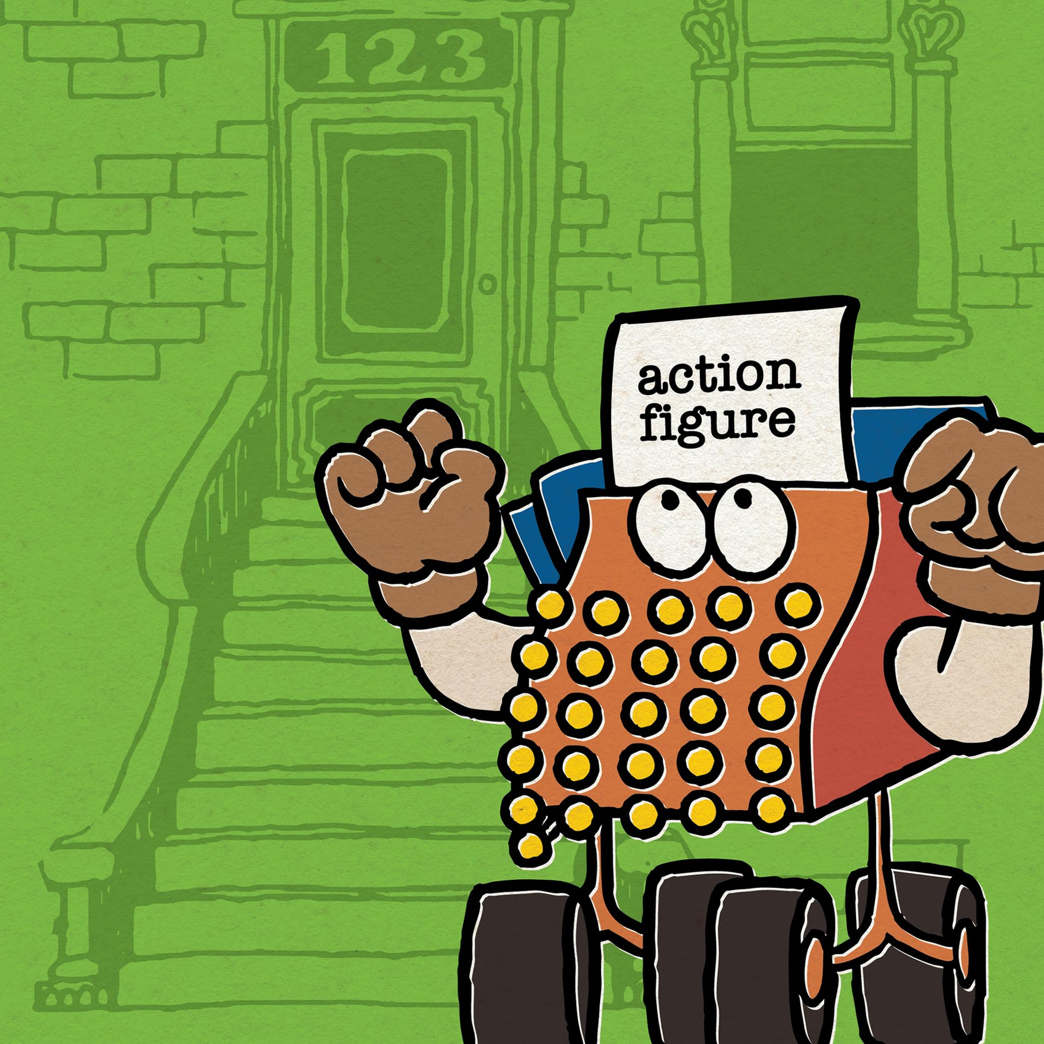 Super7 Reaction Figure Sesame Street Typewriter Guy - 2.5" Sesame Street Action Figure - Classic TV Show Collectibles and Retro Toys - Image 5