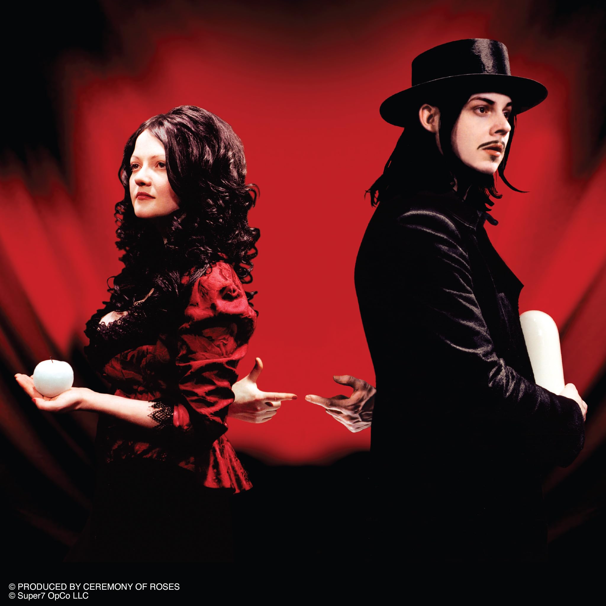 Super7 Reaction Figure The White Stripes Get Behind Me Satan - (2 Pack) 3.75" The White Stripes Action Figure with Accessories - Indie Rock Collectibles and Retro Toys - Image 7