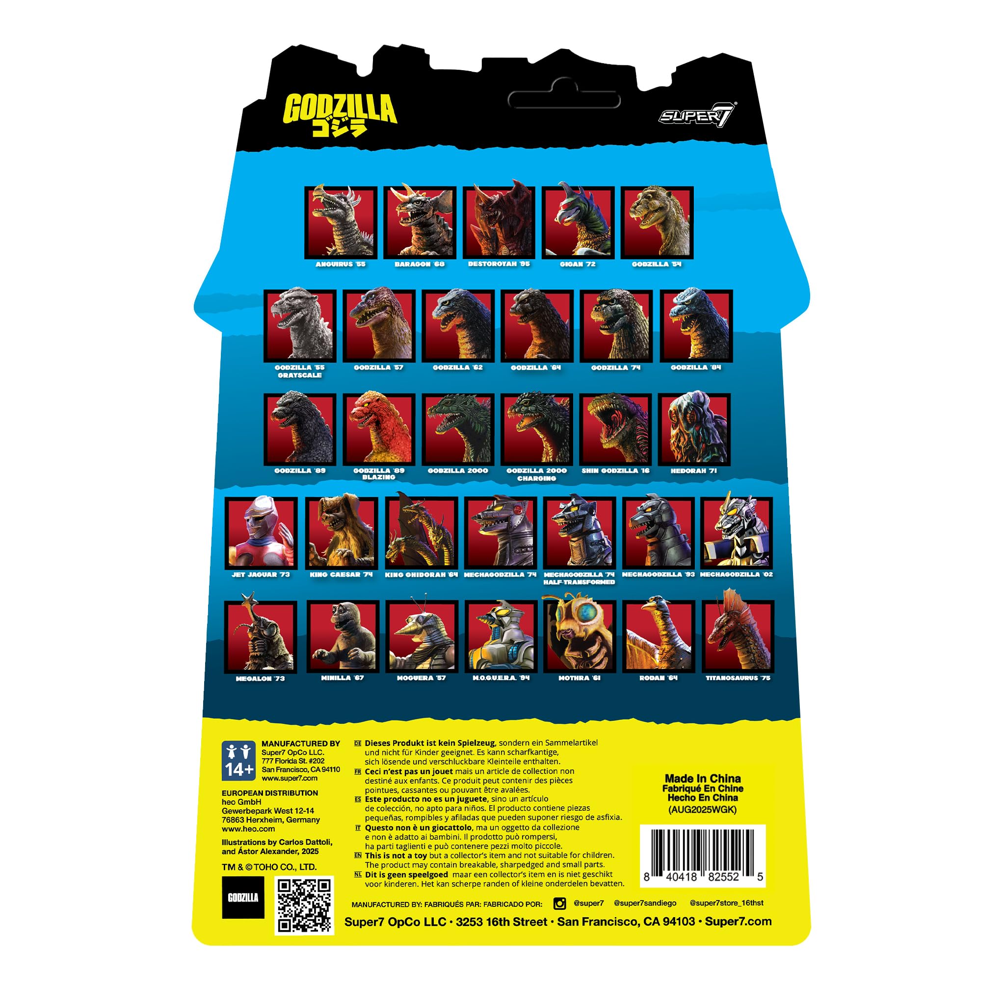 Super7 Reaction Figure Toho Godzilla Mechagodzilla (2002) - 3.75" Toho Godzilla Action Figure - Classic Monster Movie Collectibles and Retro Toys - Image 5