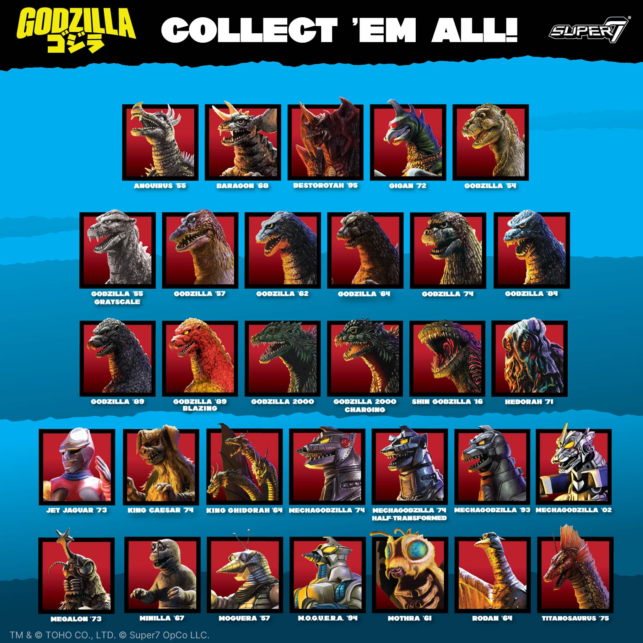 Super7 Reaction Figure Toho Godzilla Mechagodzilla (2002) - 3.75" Toho Godzilla Action Figure - Classic Monster Movie Collectibles and Retro Toys - Image 8