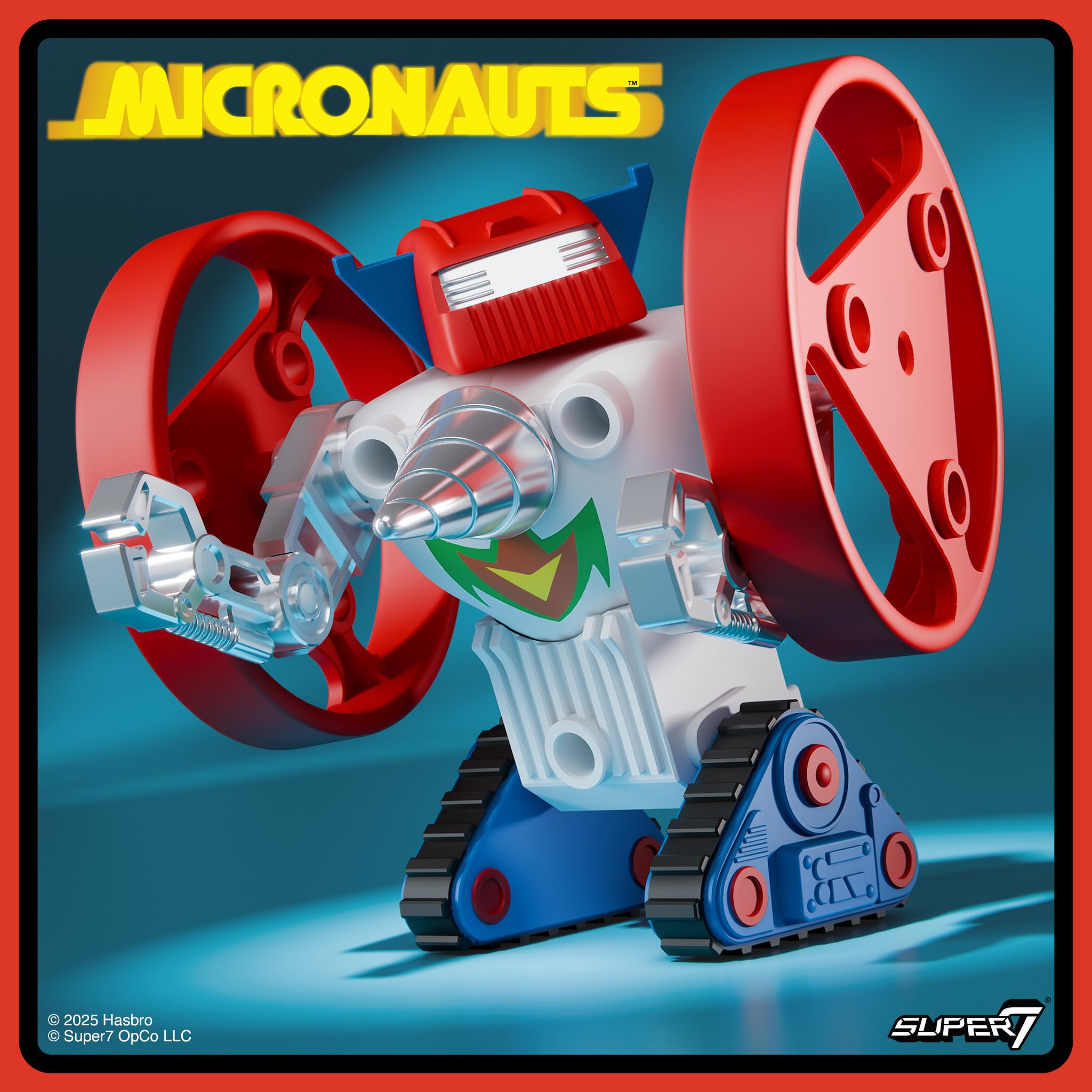 Super7 Reaction+ Micronauts Microtron - 3.75" Micronauts Action Figure with Accessories - Classic Sci-Fi Collectibles and Retro Toys - Image 3