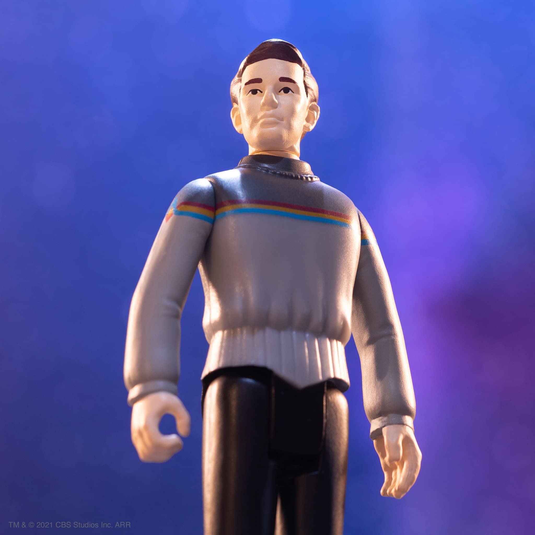 Super7 Star Trek: The Next Generation Wesley Crusher - 3.75" Star Trek Action Figure Classic TV Show Collectibles and Retro Toys - Image 3