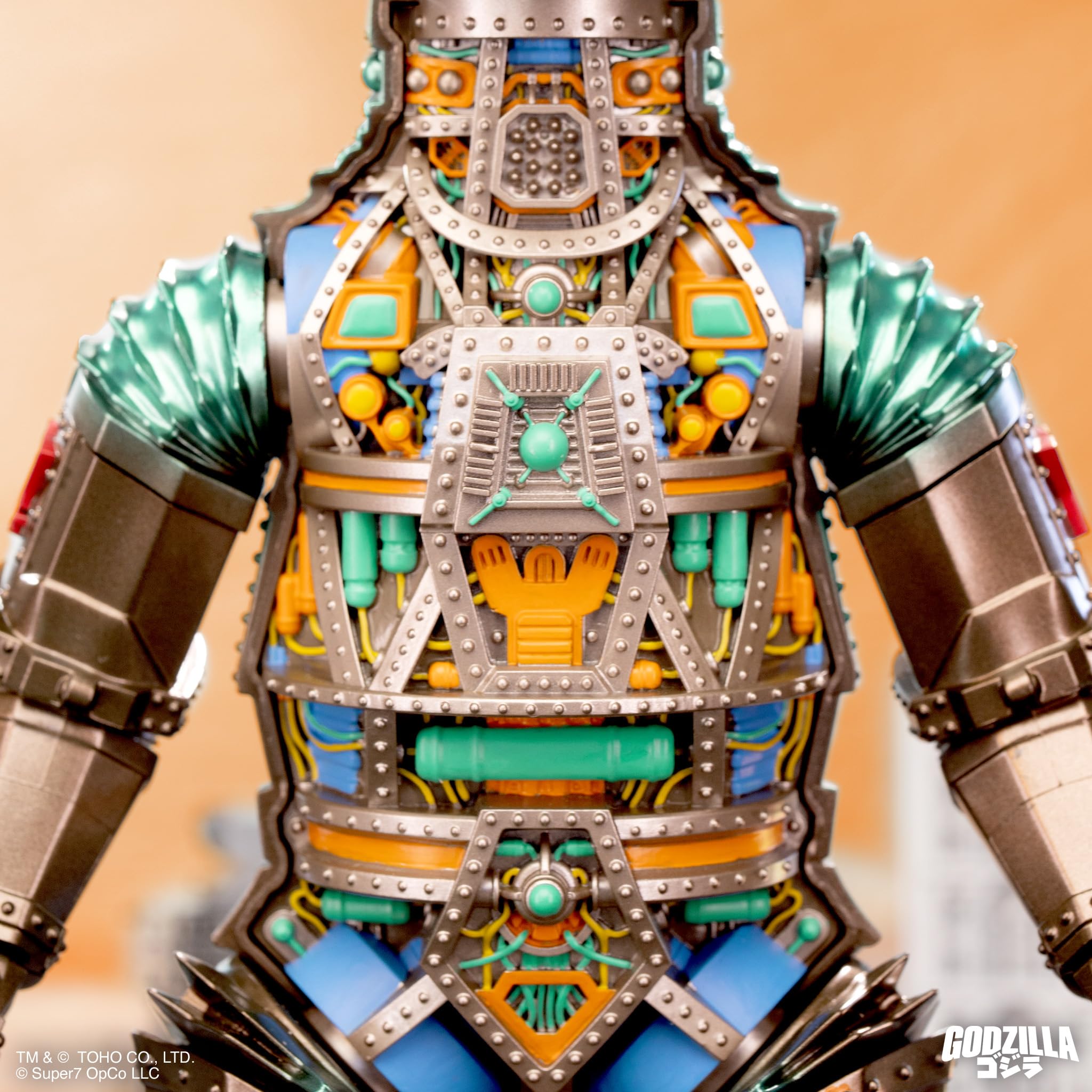 Super7 Super Cyborg Toho Mechagodzilla - 11" Toho Godzilla Action Figure Classic Monster Movie Collectibles and Retro Toys - Image 5