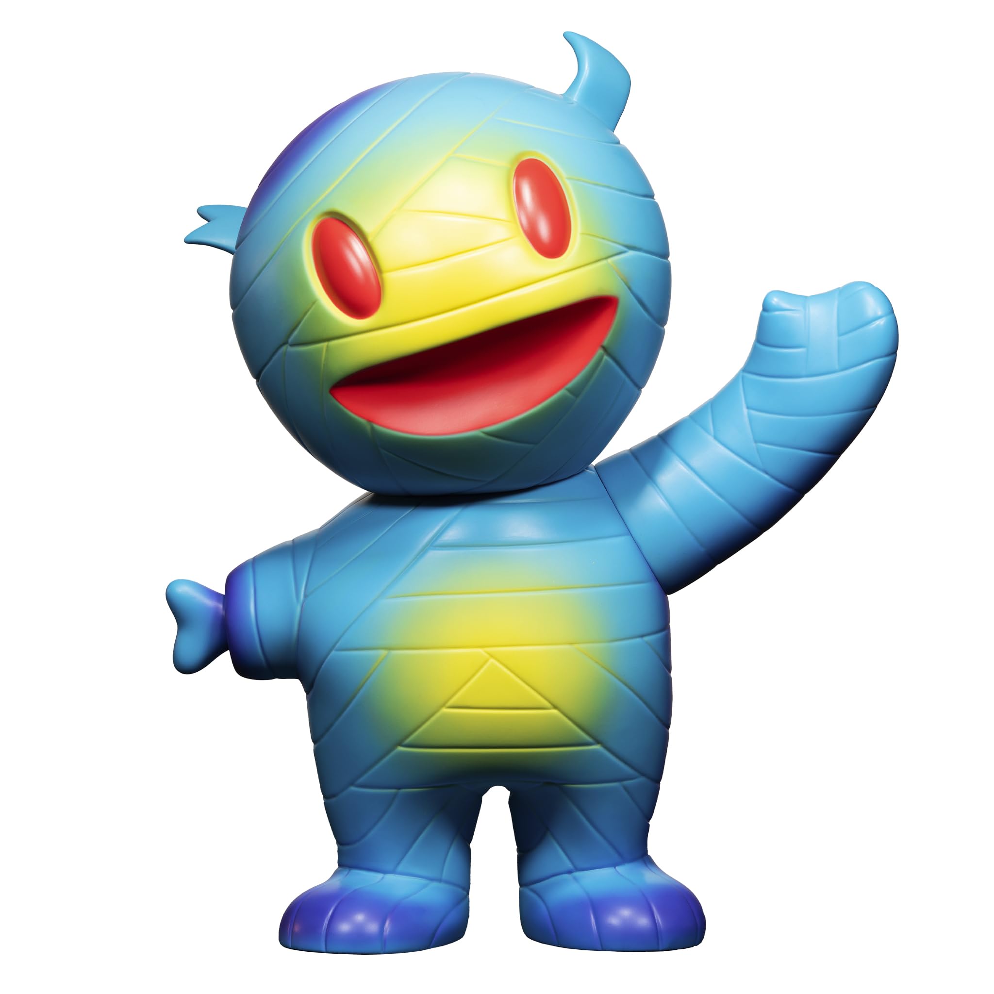 Super7 Supersize Mummy Boy (Blue and Yellow) - 16" Vinyl Action Figure Toy Pop Culture Collectibles and Retro Toys - Image 6