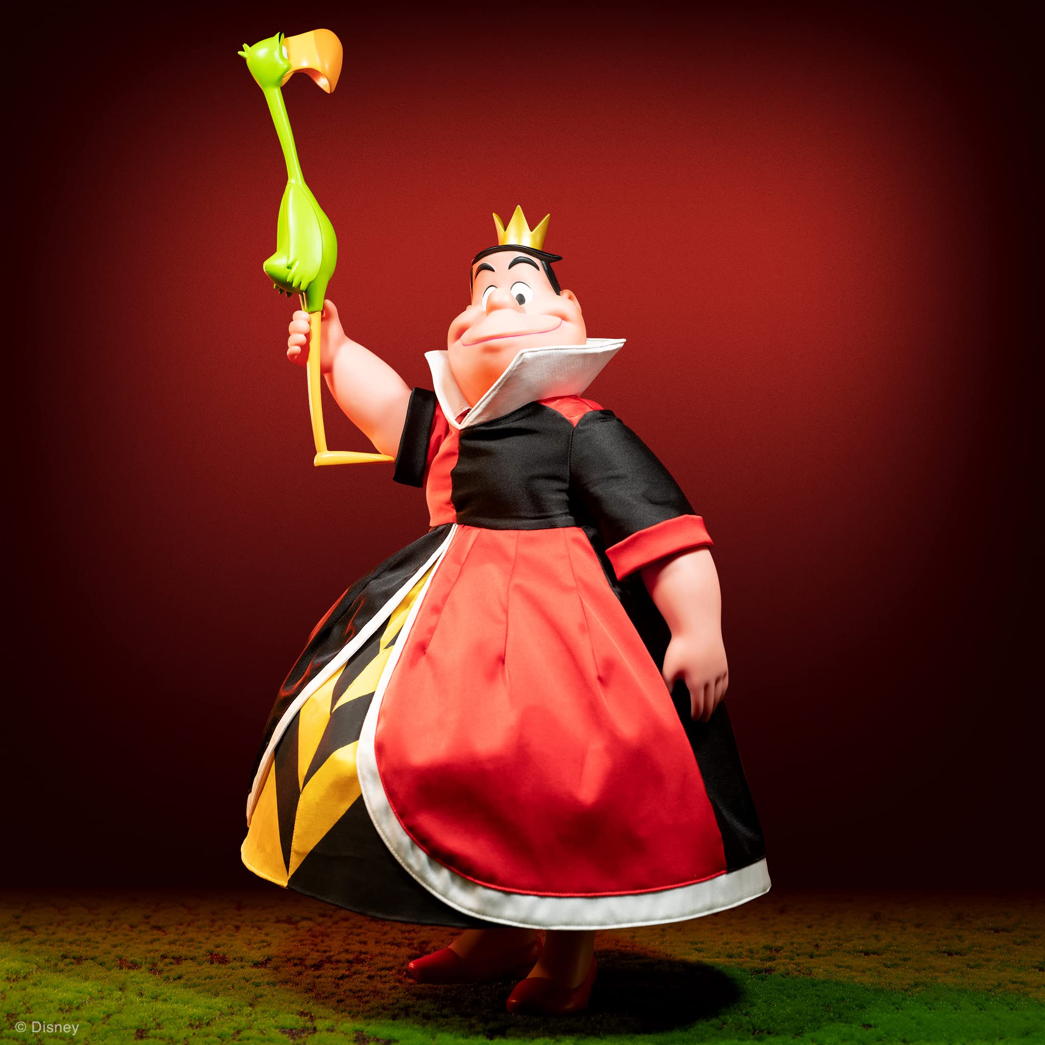Super7 Supersize Queen of Hearts - 20" Disney Action Figure with Fabric Clothing and Accessory - Image 7