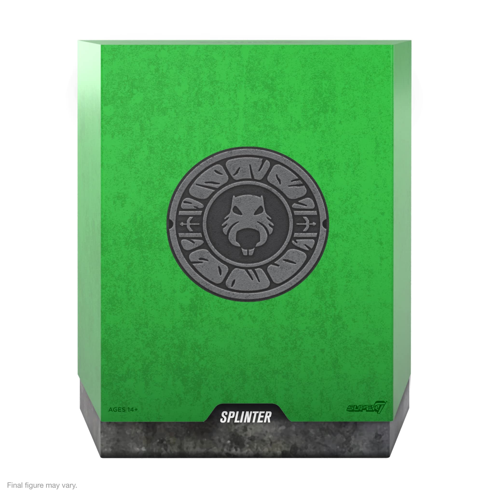 Super7 Teenage Mutant Ninja Turtles Splinter (Flocked) - ULTIMATES! 7 in Action Figure - Image 3