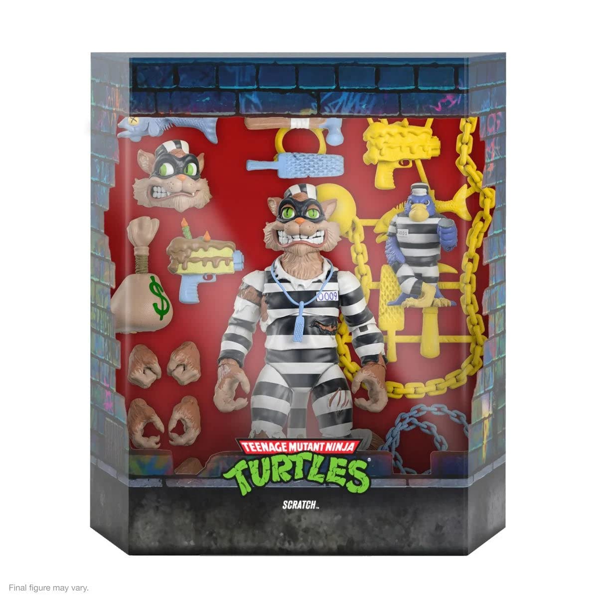 Super7: Teenage Mutant Ninja Turtles Ultimates: Scratch 7-inch Action Figure - Image 3