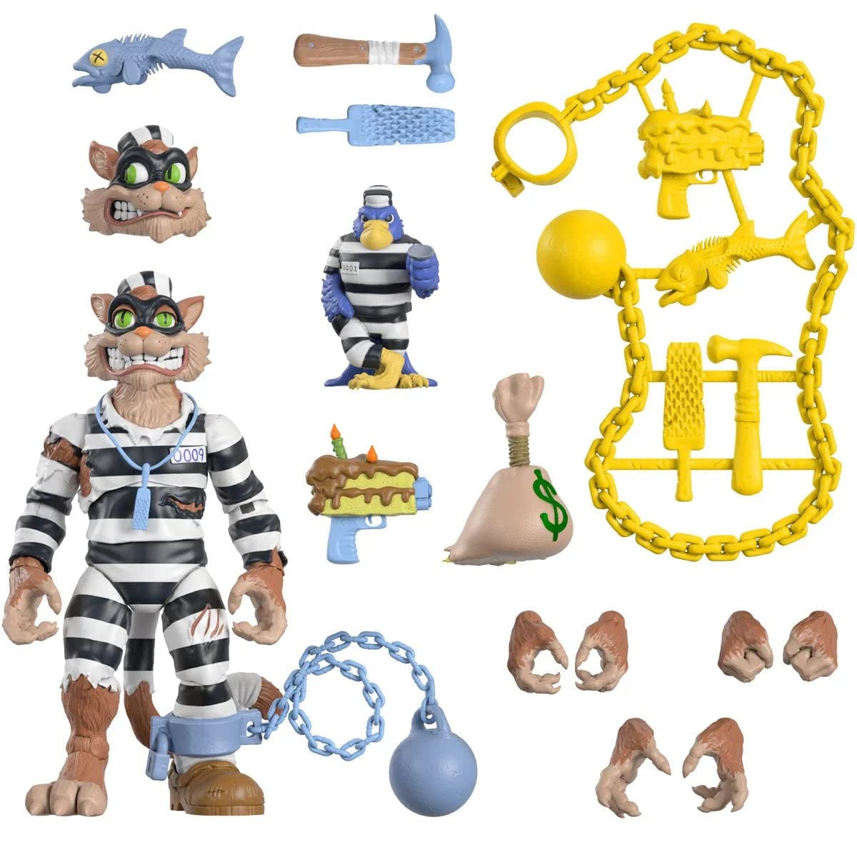 Super7: Teenage Mutant Ninja Turtles Ultimates: Scratch 7-inch Action Figure - Image 4