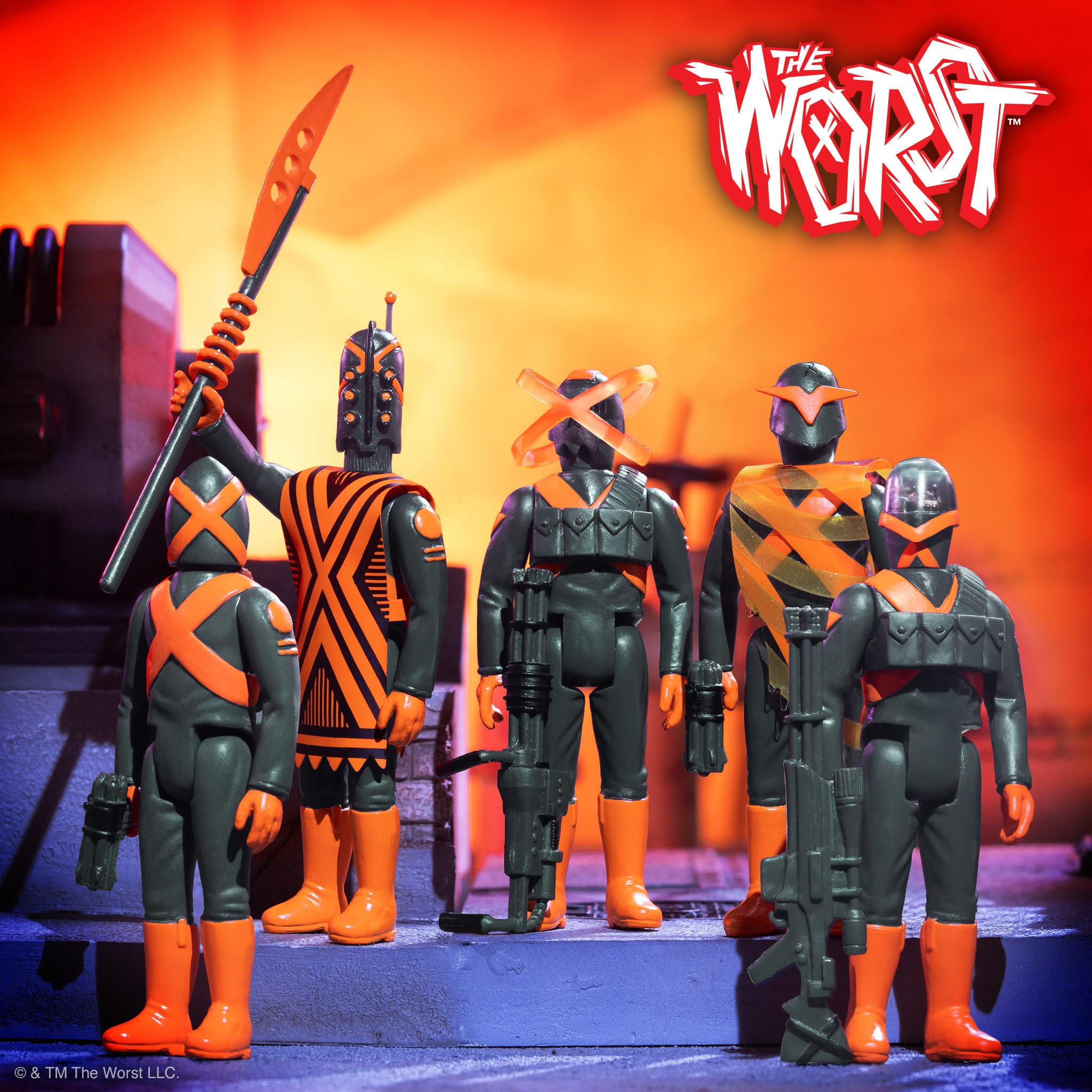 Super7 The Worst X-5 (The Annihilator) - 3.75" The Worst Action Figure with Accessory Collectibles and Retro Toys - Image 5