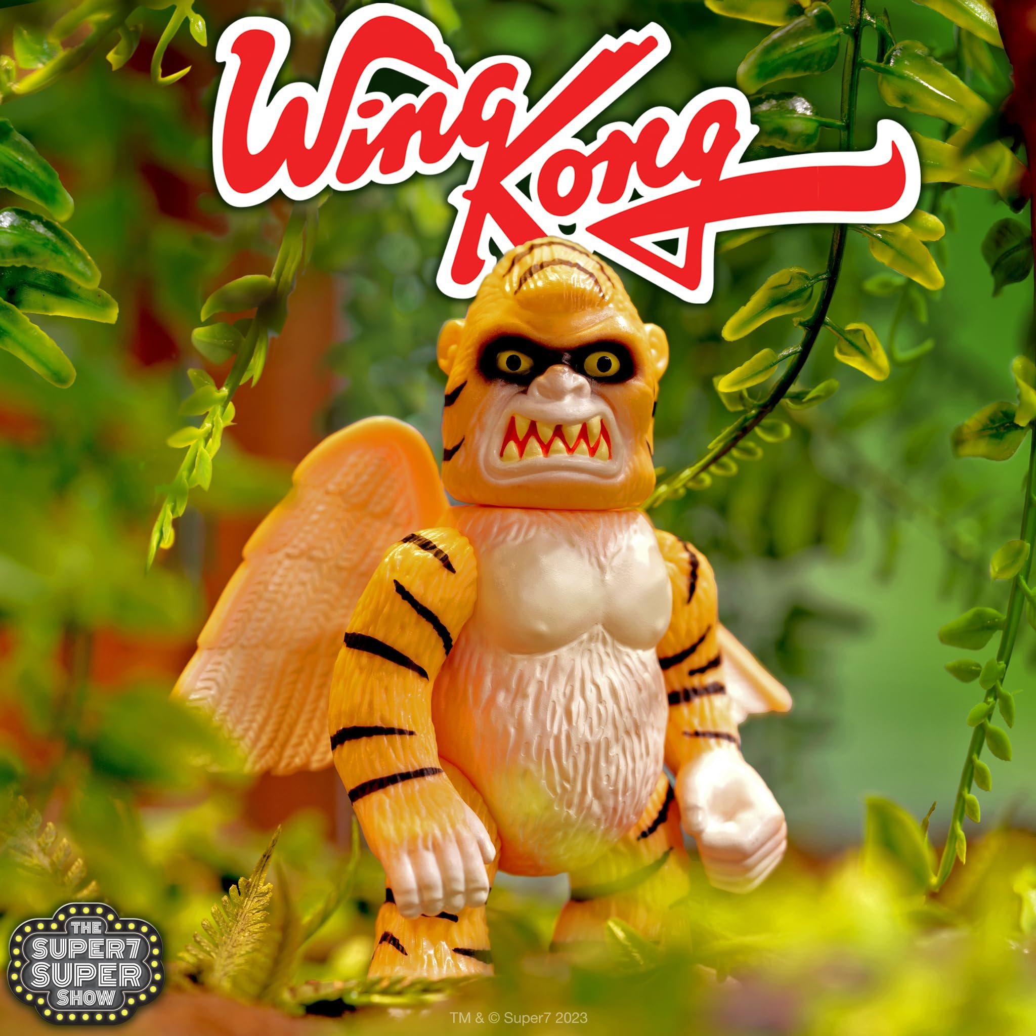Super7 Tiger Wing Kong - 3.75" Wing Kong Action Figure Campy Horror Collectibles and Retro Toys - Image 4