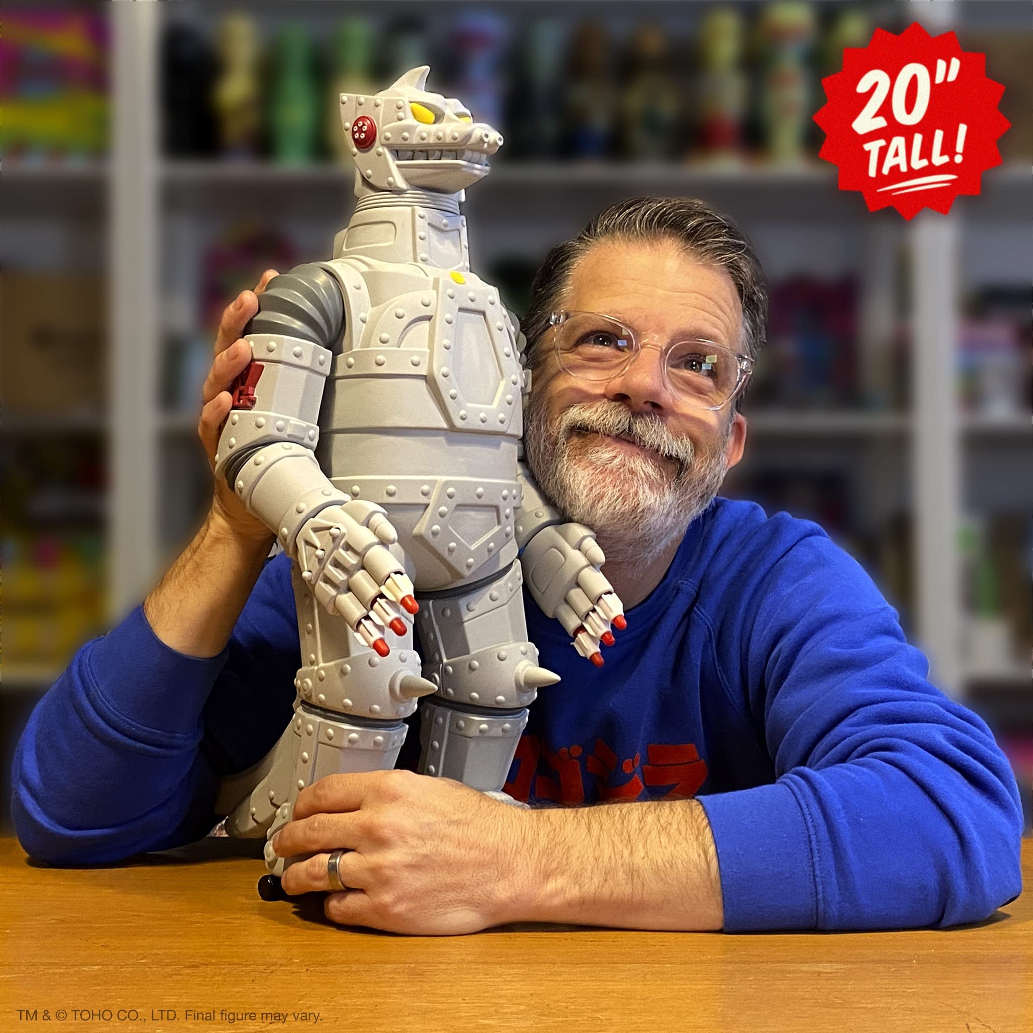 Super7 Toho Mechagodzilla (Full Color) - 20" Toho Godzilla Super Shogun Action Figure with Accessories Classic Movie Collectibles and Retro Toys - Image 7