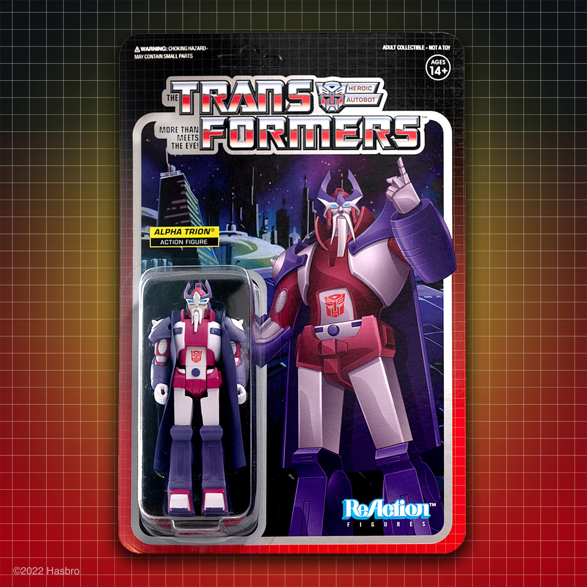 Super7 Transformers Alpha Trion 3.75 in Reaction Figure - Image 4