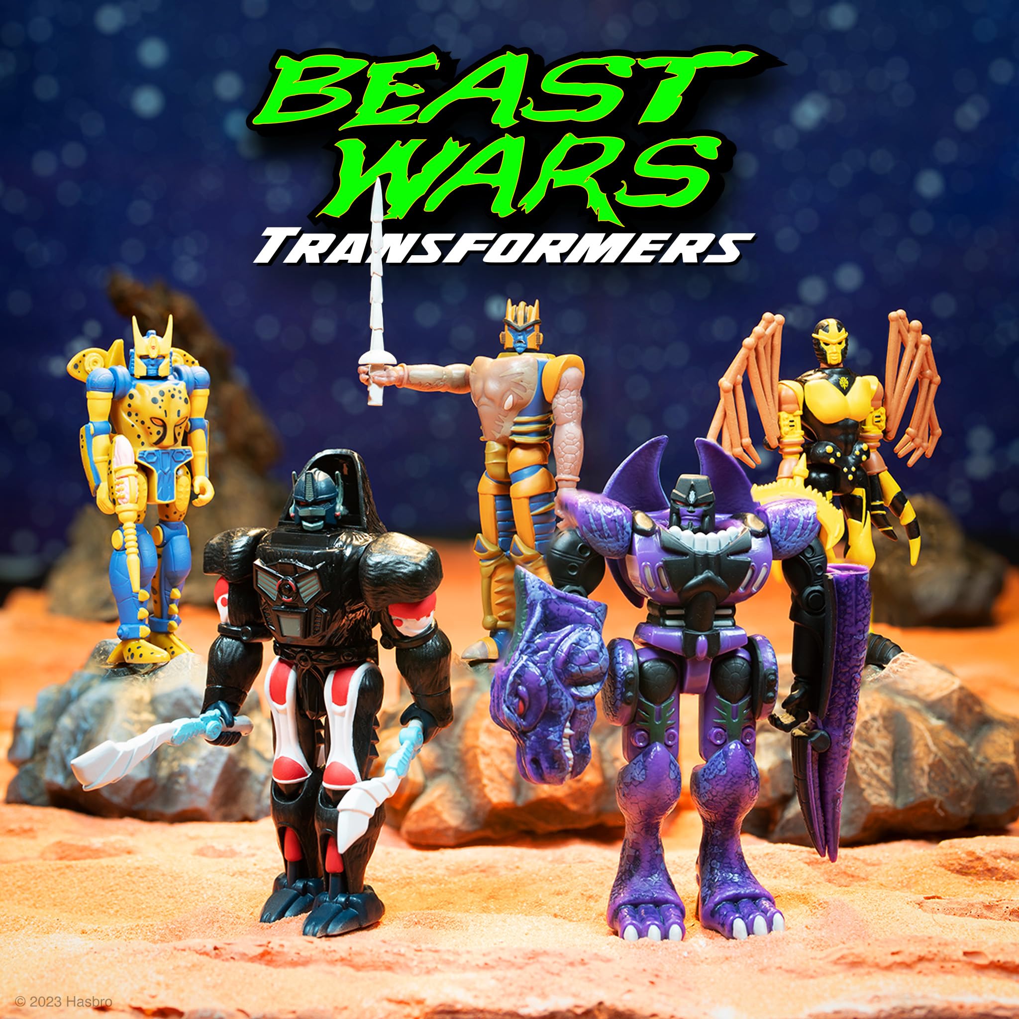 Super7 Transformers Beast Wars Blackarachnia - 4" Transformers Action Figure with Accessory Classic Cartoon Collectibles and Retro Toys - Image 4