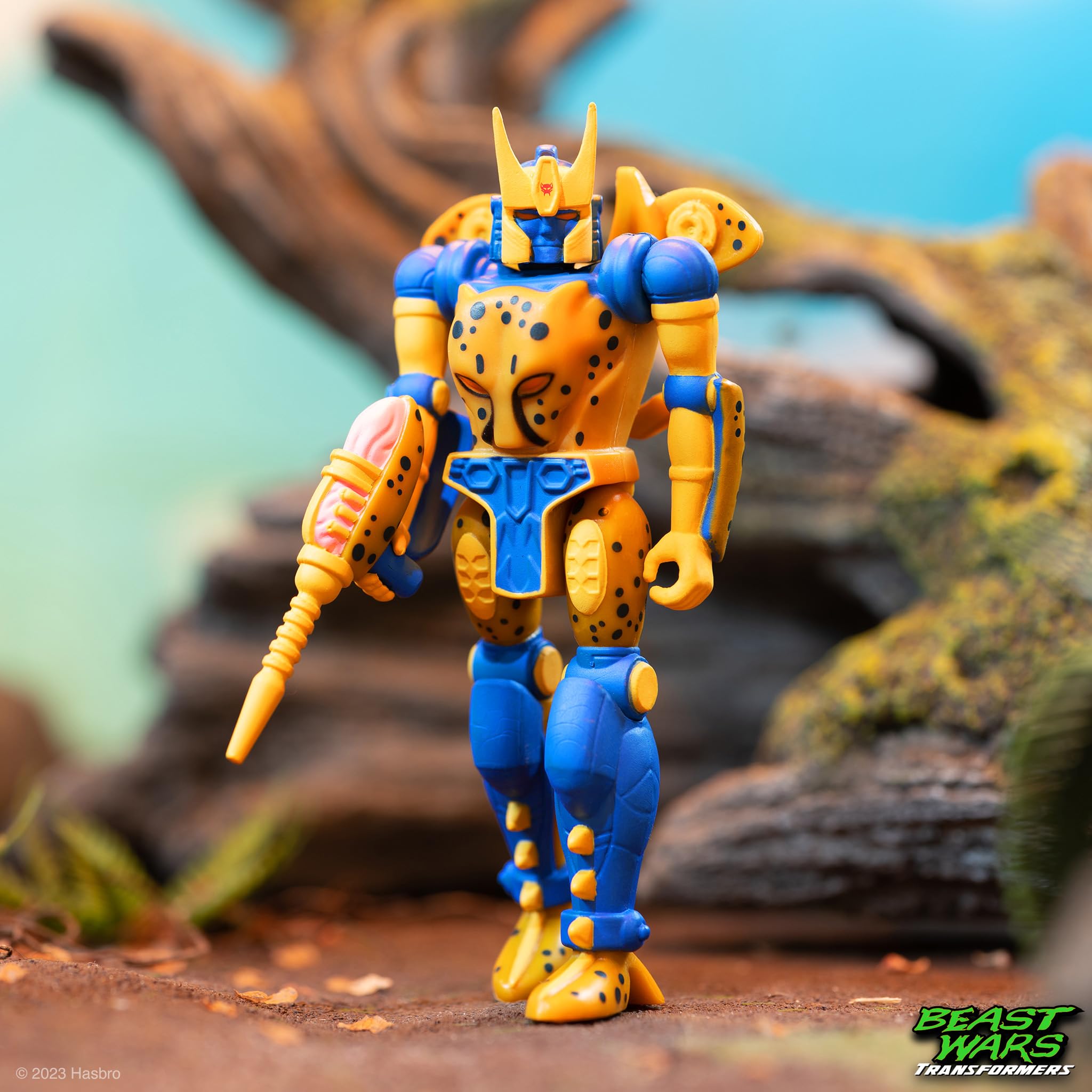 Super7 Transformers Beast Wars Cheetor - 4" Transformers Action Figure with Accessory Classic Cartoon Collectibles and Retro Toys - Image 4