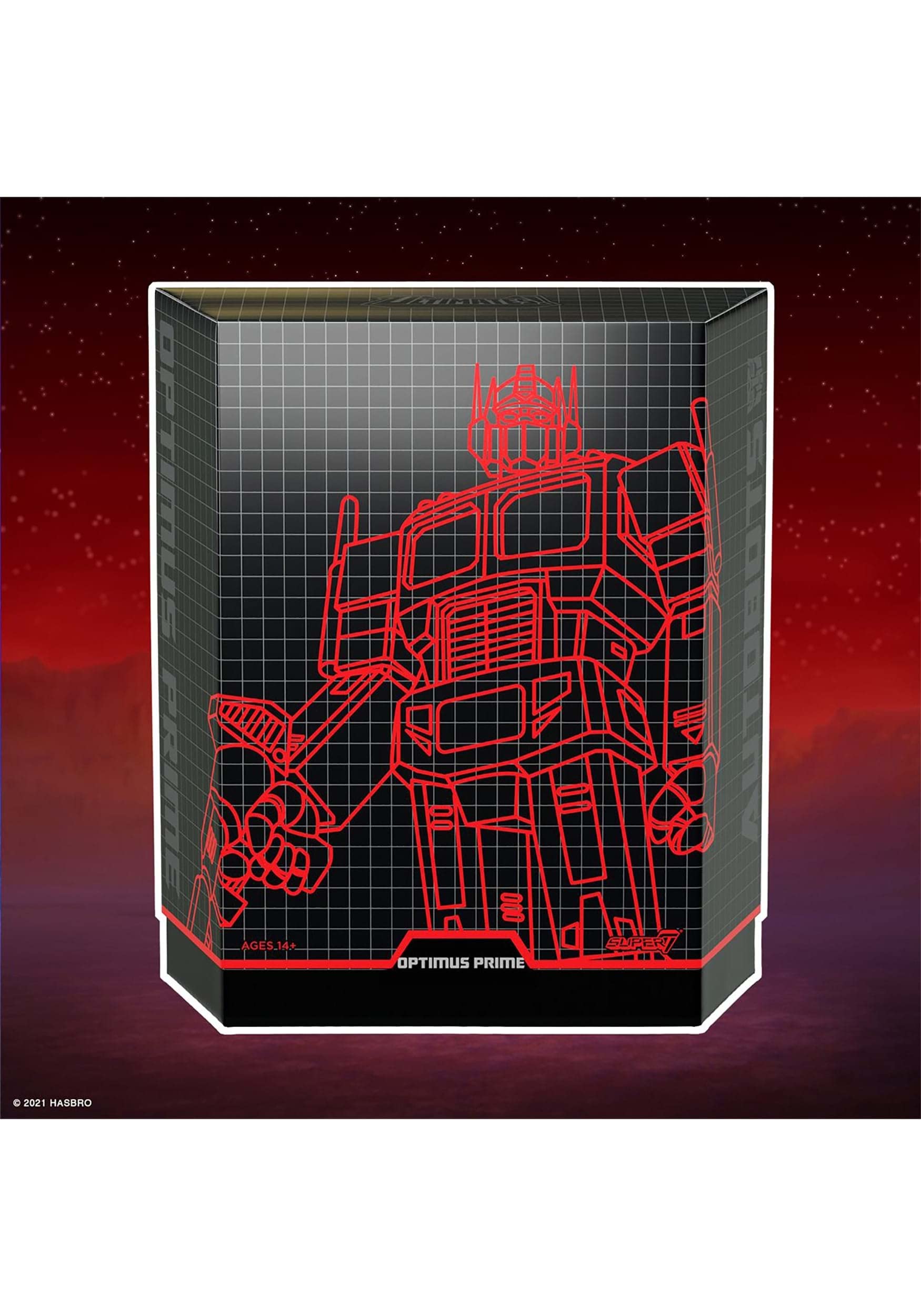 Super7 Transformers Ultimates Optimus Prime 7-Inch Action Figure - Image 4