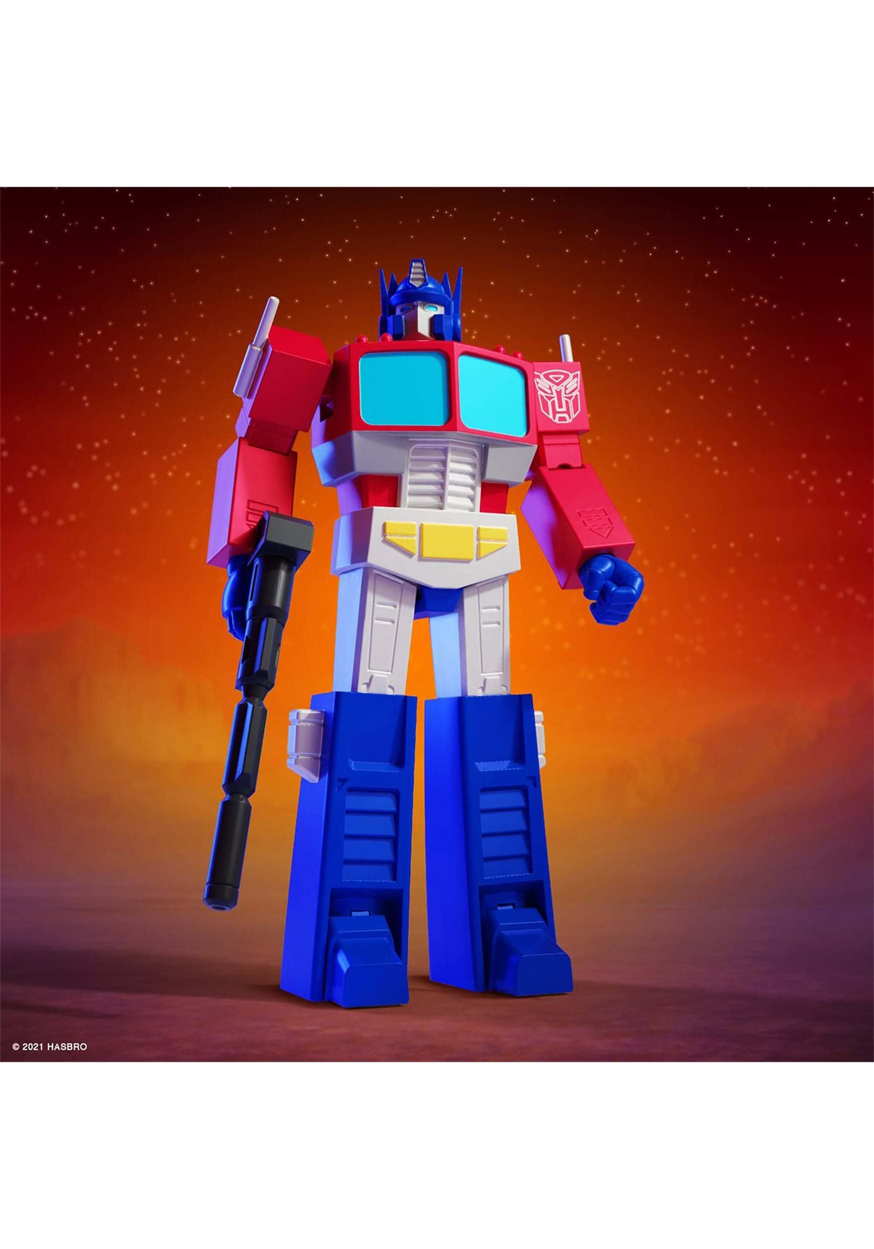 Super7 Transformers Ultimates Optimus Prime 7-Inch Action Figure - Image 6