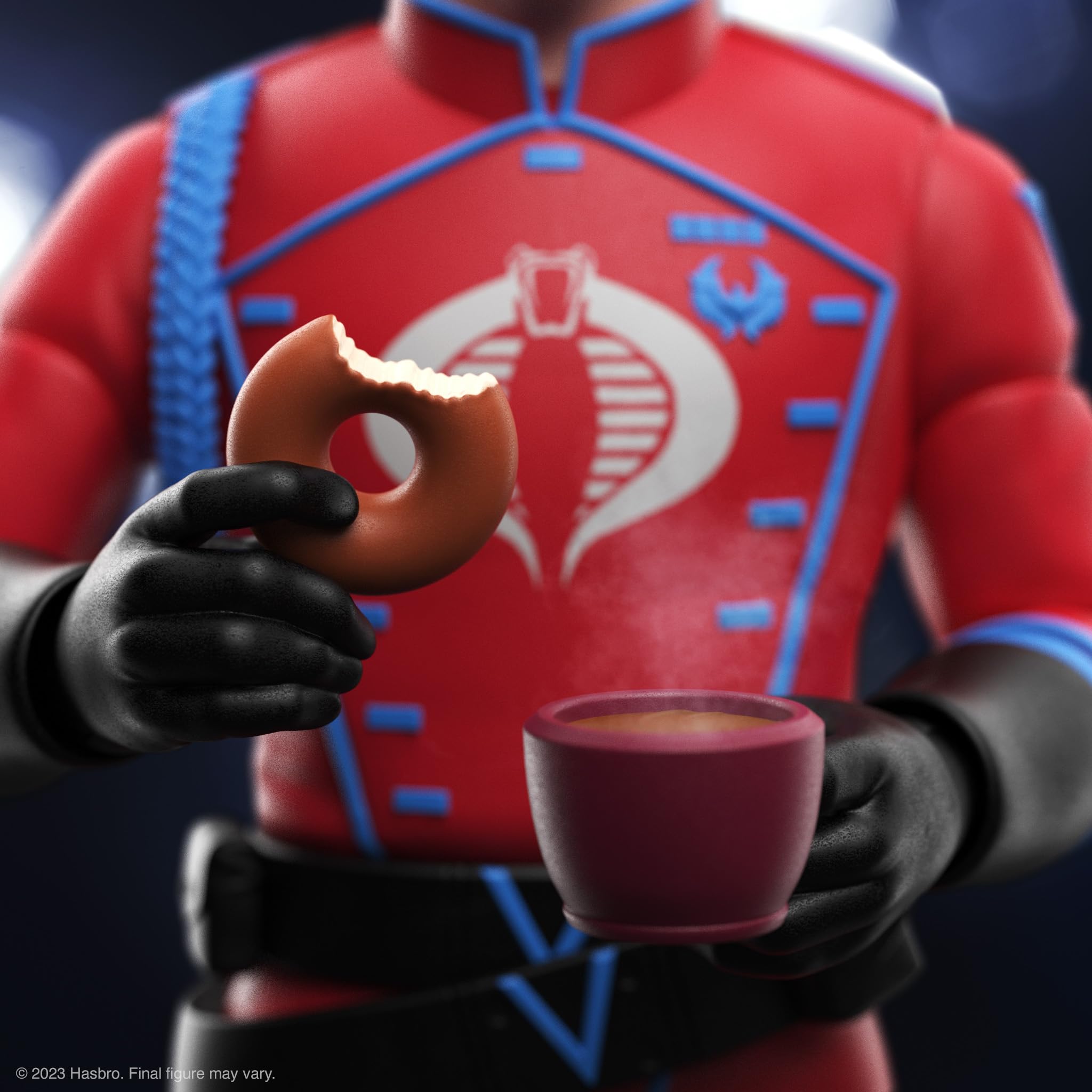 Super7 Ultimates! G.I. Joe Cobra Crimson Guard - 7" G.I. Joe Action Figure with Accessories - Classic Cartoon Collectibles and Retro Toys - Image 3