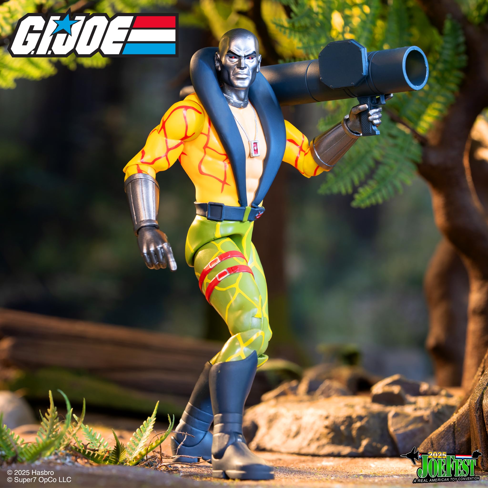Super7 ULTIMATES! G.I. Joe Destro (Python Patrol) - 7" G.I. Joe Action Figure with Accessories - Classic Cartoon Collectibles and Retro Toys - Image 6