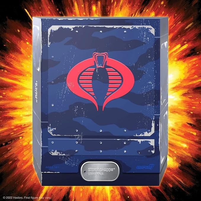 Super7 ULTIMATES! G.I. Joe Storm Shadow - 7" G.I. Joe Action Figure with Accessories Classic Cartoon Collectibles and Retro Toys - Image 5