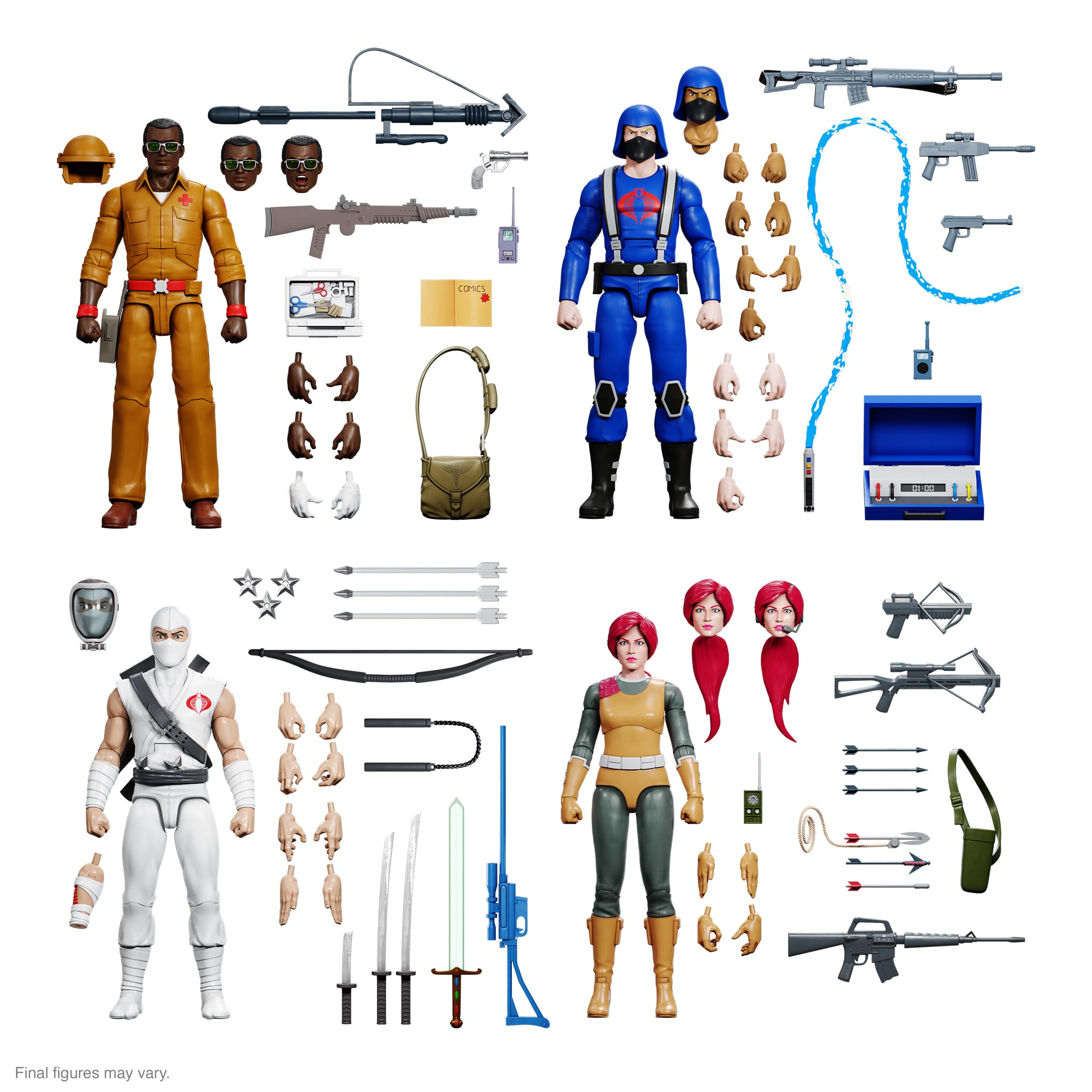 Super7 ULTIMATES! G.I. Joe Storm Shadow - 7" G.I. Joe Action Figure with Accessories Classic Cartoon Collectibles and Retro Toys - Image 7