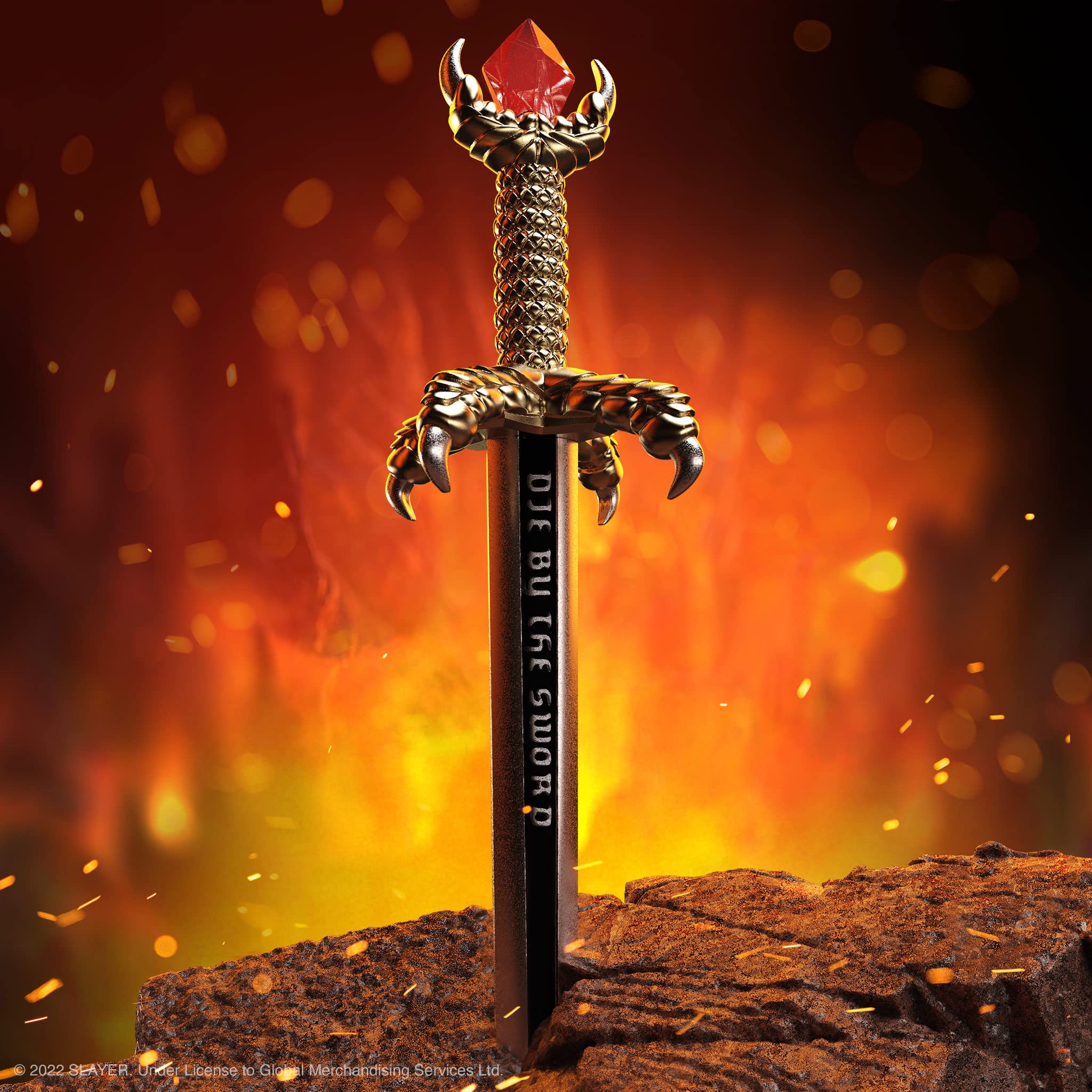 Super7 ULTIMATES! Slayer Show No Mercy Minotaur - 7" Slayer Action Figure with Accessories Heavy Metal Collectibles and Retro Toys - Image 8