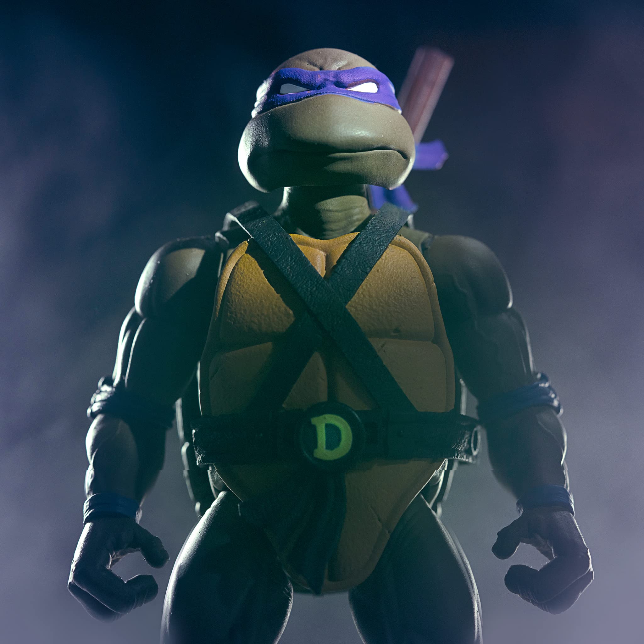 Super7 ULTIMATES! Teenage Mutant Ninja Turtles Donatello - 7" TMNT Action Figure with Accessories Classic Cartoon Collectibles and Retro Toys - Image 4