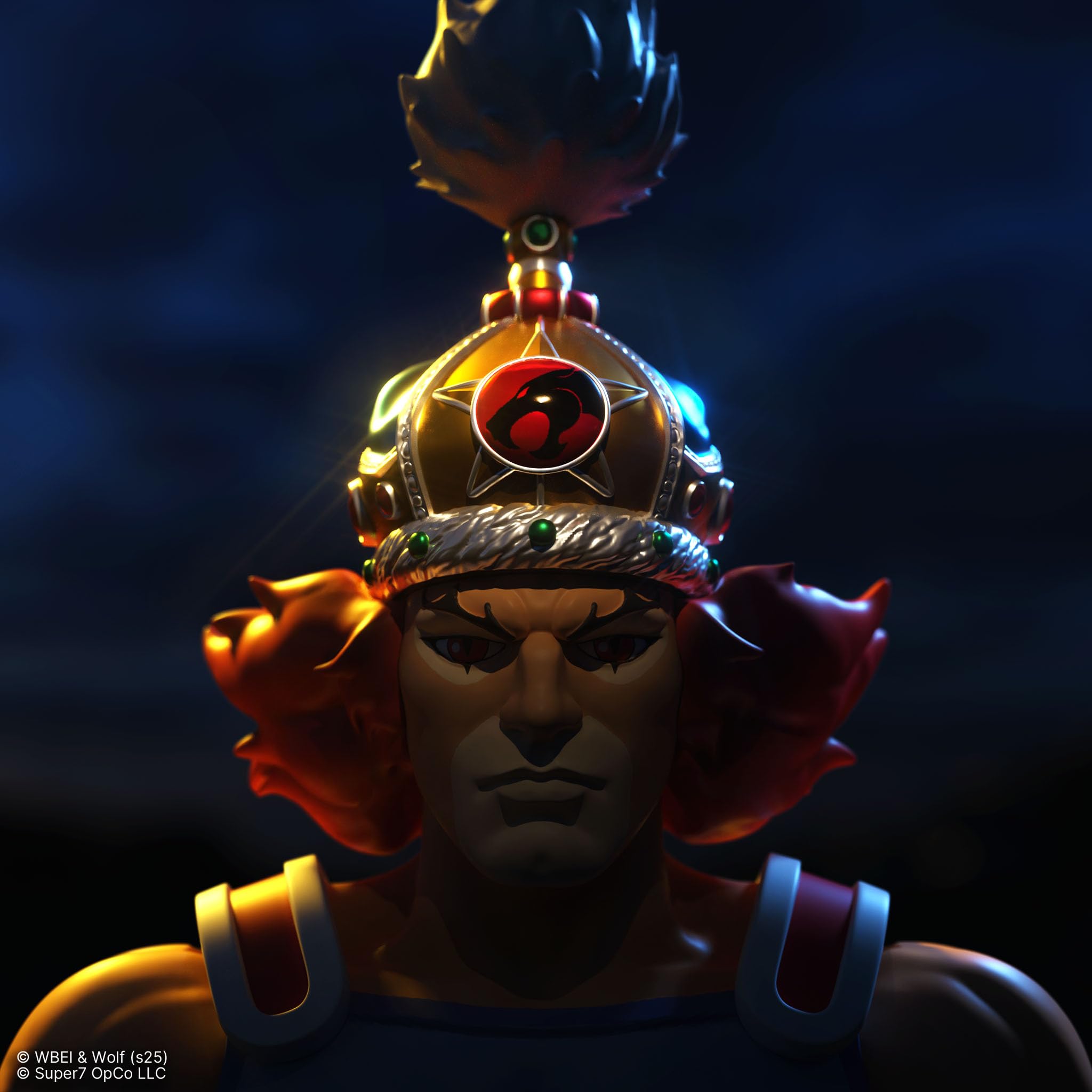 Super7 ULTIMATES! Thundercats King Lion-O - 7" Thundercats Action Figure with Accessories - Classic Cartoon Collectibles and Retro Toys - Image 3