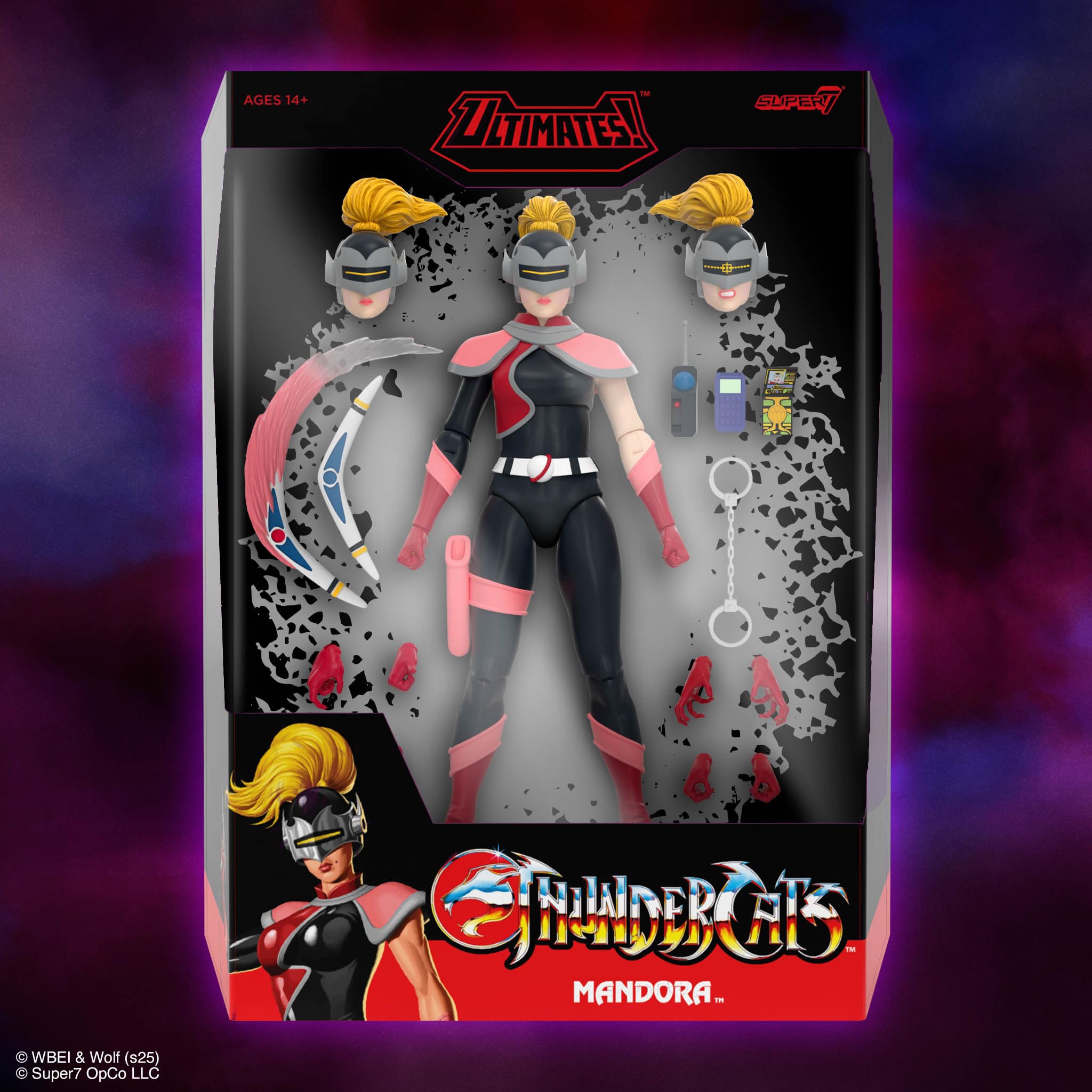 Super7 ULTIMATES! Thundercats Mandora - 7" Thundercats Action Figure with Accessories - Classic Cartoon Collectibles and Retro Toys - Image 5