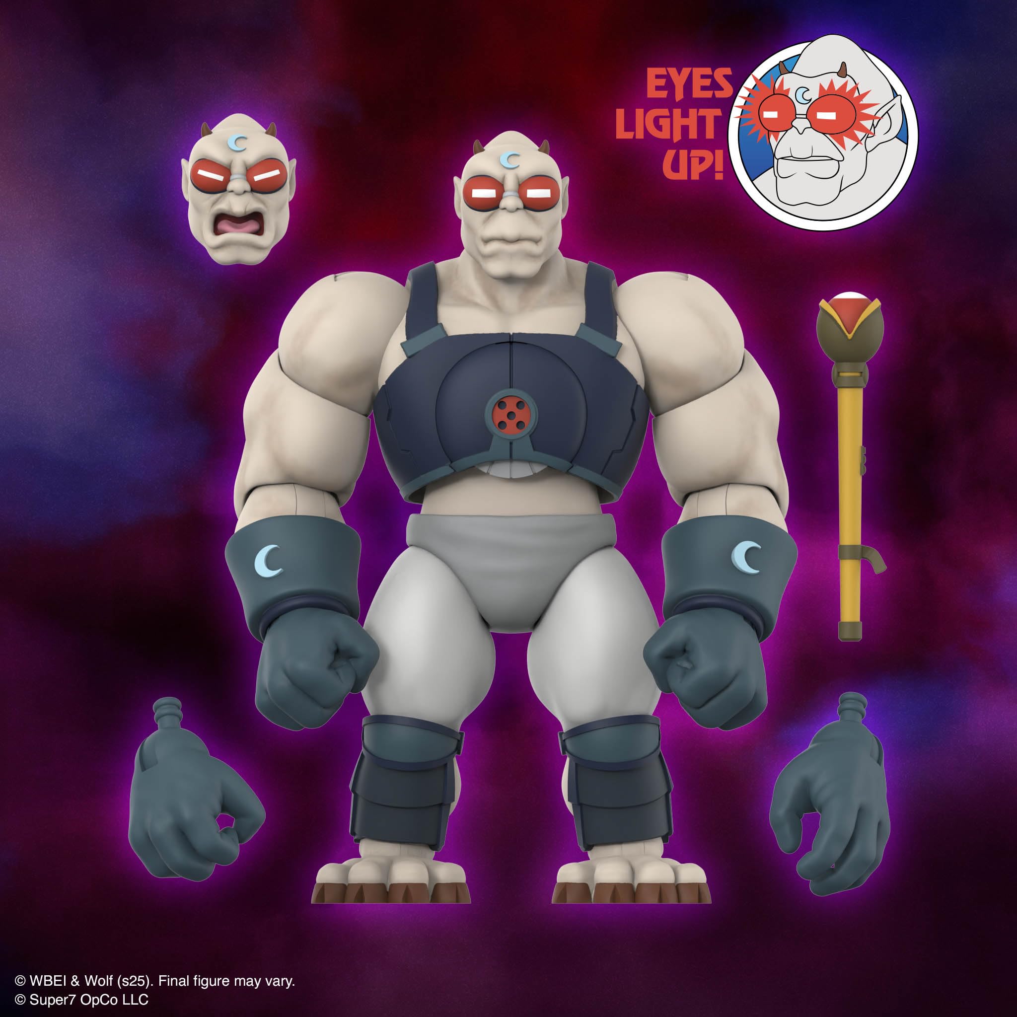 Super7 ULTIMATES! Thundercats Red Eye - 7" Thundercats Action Figure with Accessories - Classic Cartoon Collectibles and Retro Toys - Image 4