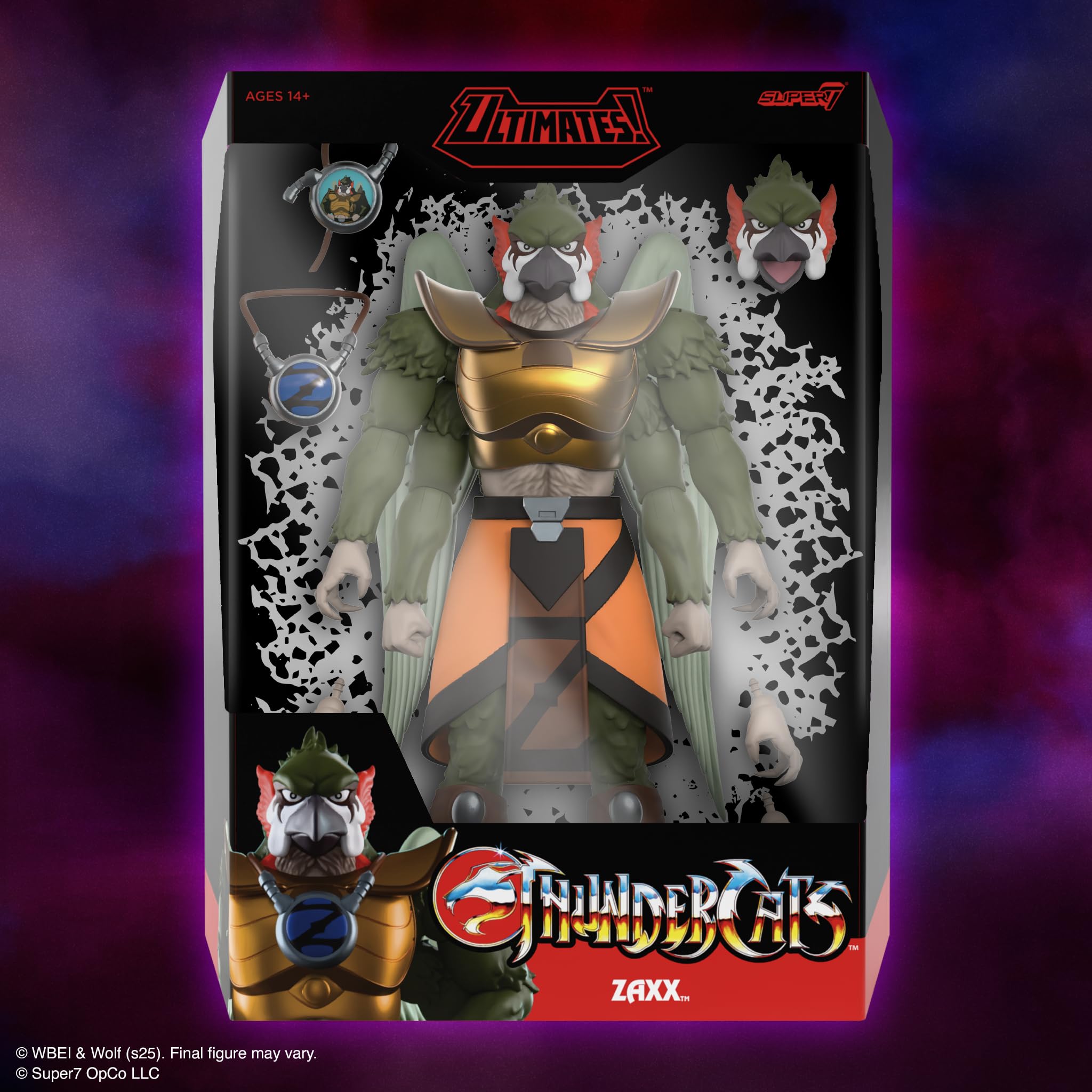 Super7 ULTIMATES! Thundercats Zaxx - 7" Thundercats Action Figure with Accessories - Classic Cartoon Collectibles and Retro Toys - Image 7