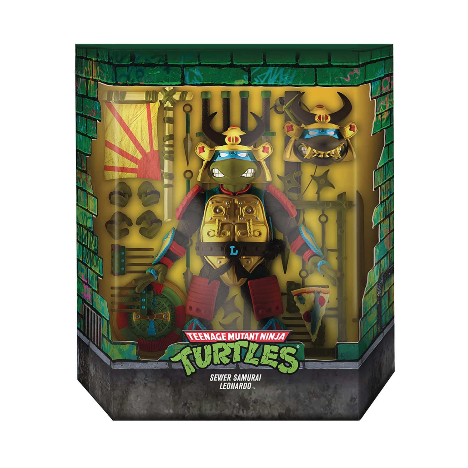 Teenage Mutant Ninja Turtles Ultimates: Leo The Sewer Samurai Action Figure - Image 4